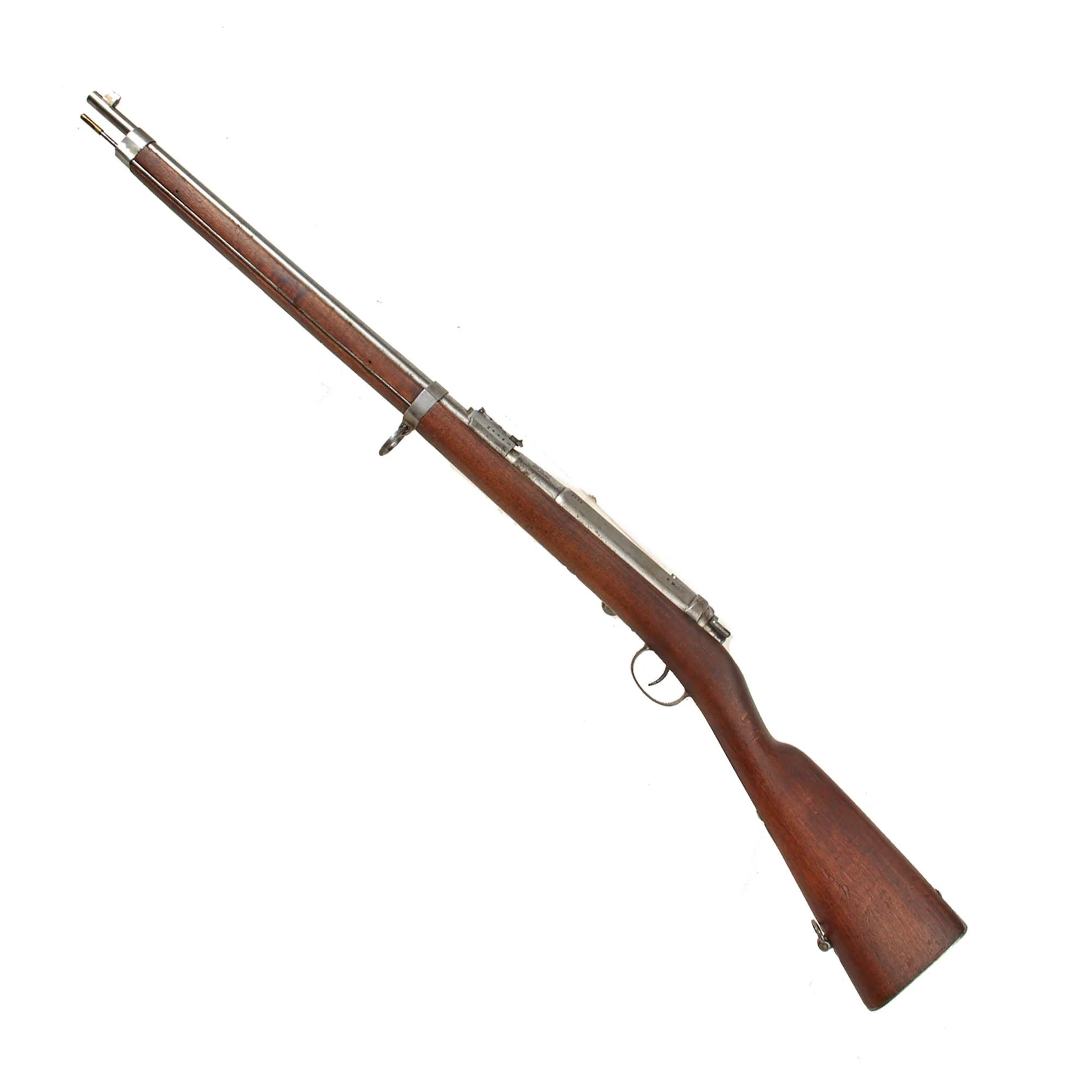 Original German Mauser Karabiner Mod. 71 Converted in France to Uruguay Daudeteau / Dovitis Carbine dated 1876 - serial 2712 — image 3
