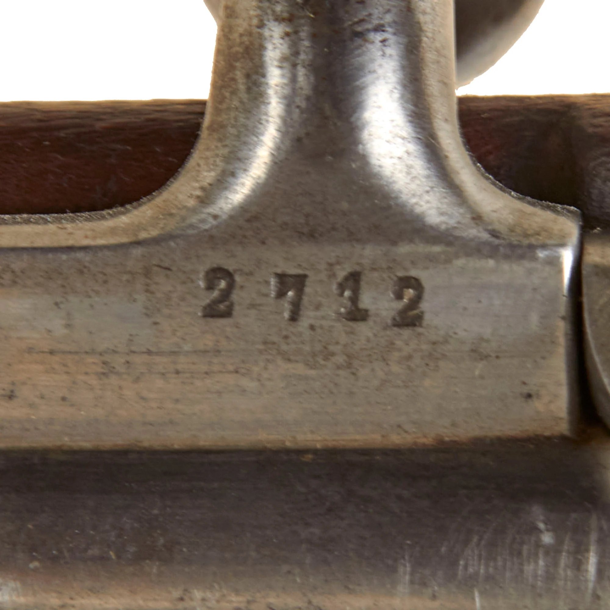 Original German Mauser Karabiner Mod. 71 Converted in France to Uruguay Daudeteau / Dovitis Carbine dated 1876 - serial 2712 — image 9