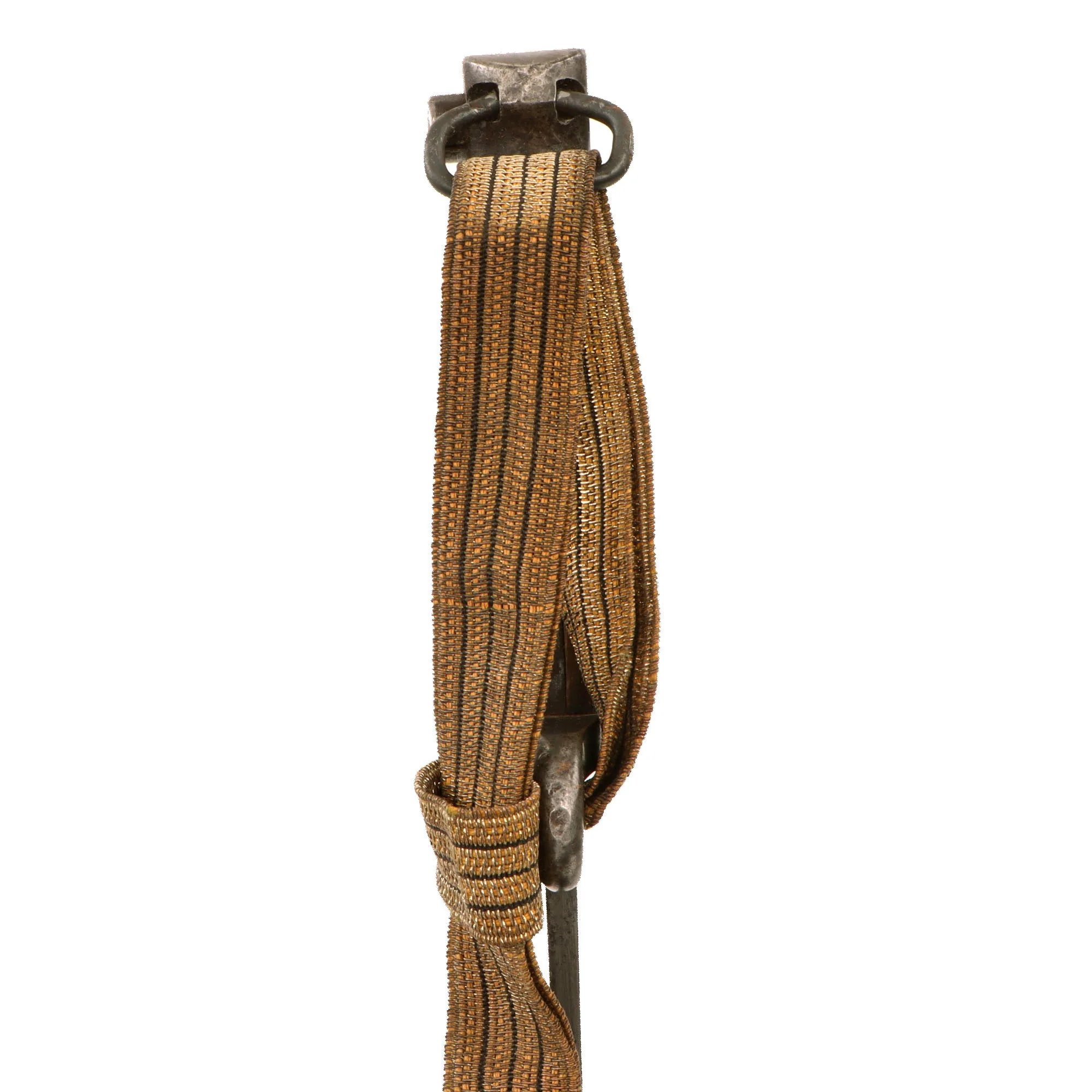 Original Austrian WWI Mannlicher M1895 NCO Bayonet by ŒWG Steyr with Hook Quillon, 'Loyal Until Death' Etched Blade & Troddle Knot - Featured in To The Hilt The Austrian Bayonet by David F. Machnicki — image 11