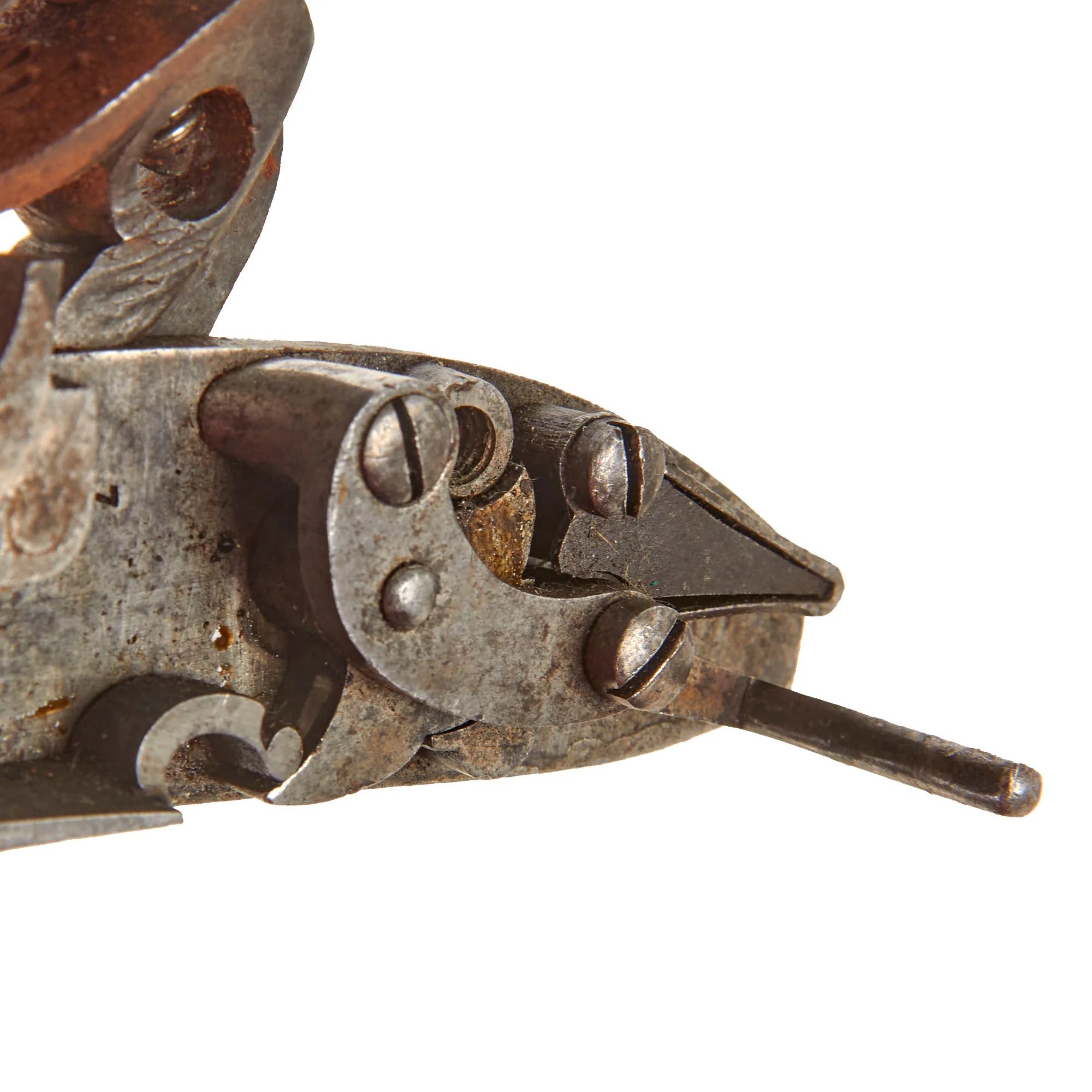 Original British King William IV Flintlock Saddle Ring Carbine Lock Assembly Dated 1835 - Fully Functional — image 7