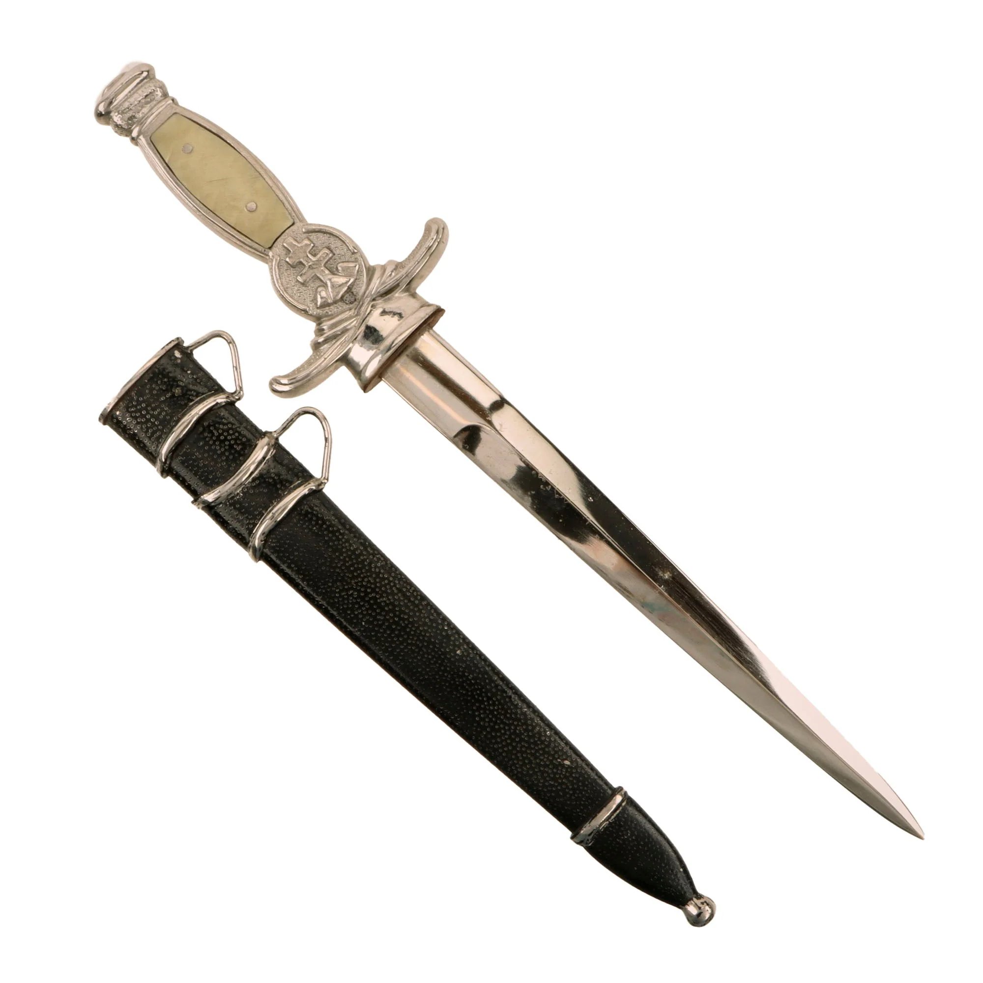 Original WWII Slovakian Army Officer Model 1939 Dagger with Correct Scabbard — image 2