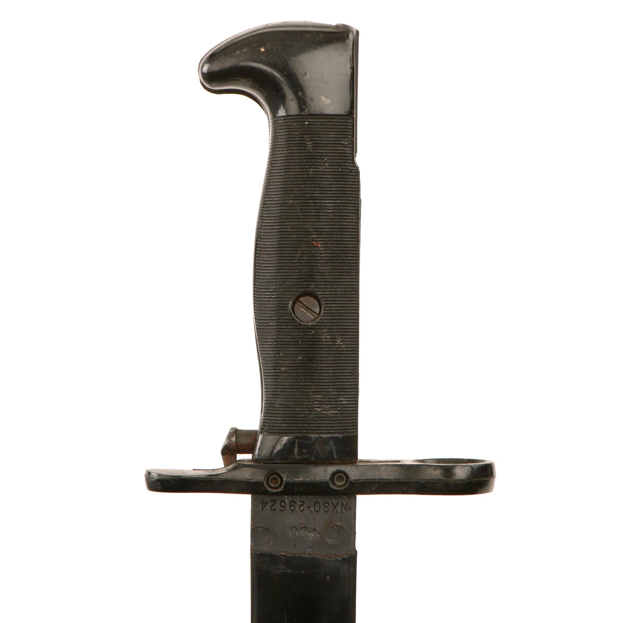 Original WWII U.S. Navy Mark 1 Plastic Training Bayonet by P.B. Co. with USN Mk1 Scabbard - Unbroken — image 9