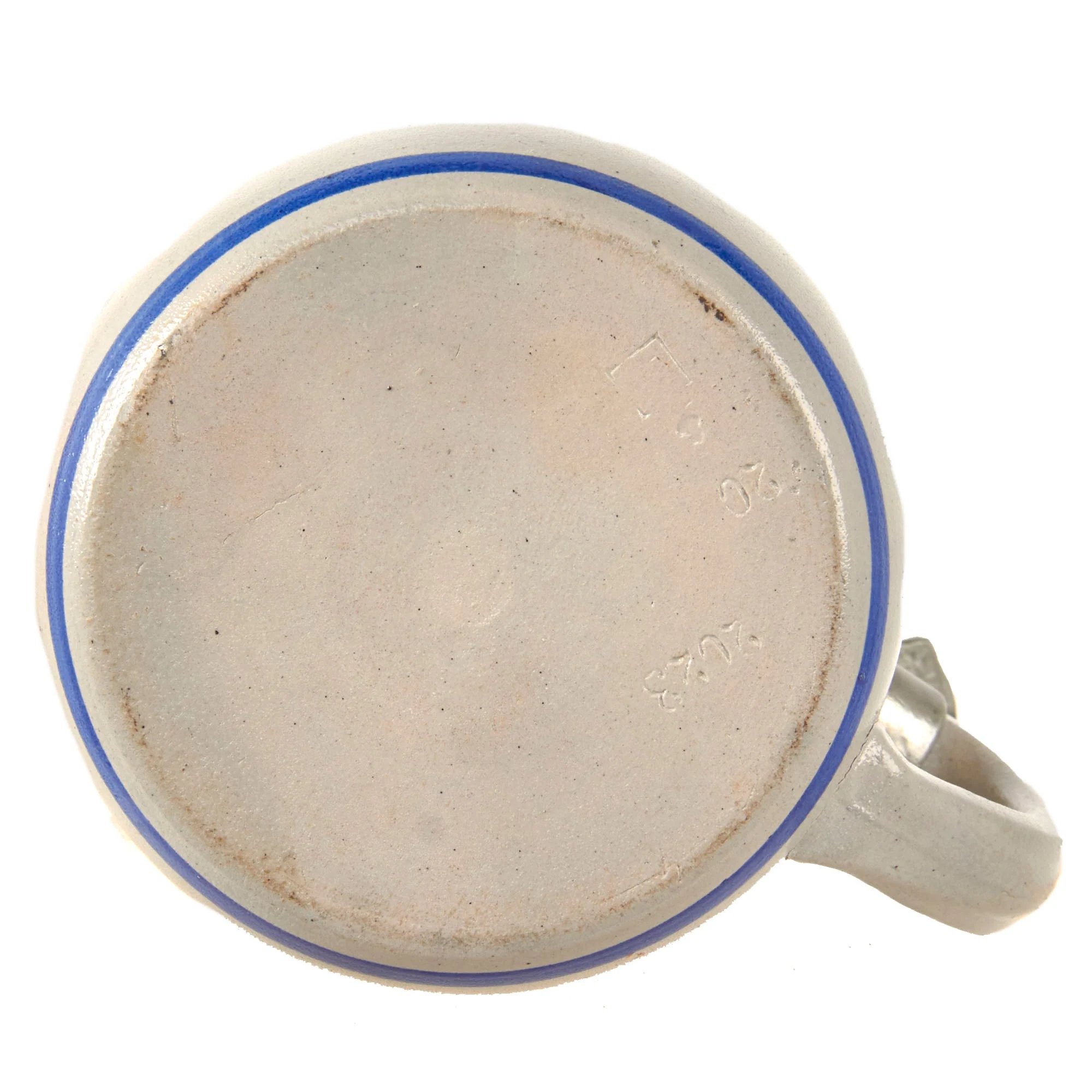 Original German Pre-WWII Reichswehr Wedding Celebration Lidded Beer Stein with Bavarian Füssen Medical Detachment Insignia & Medic Dedication on Lid - Dated 1929 — image 12