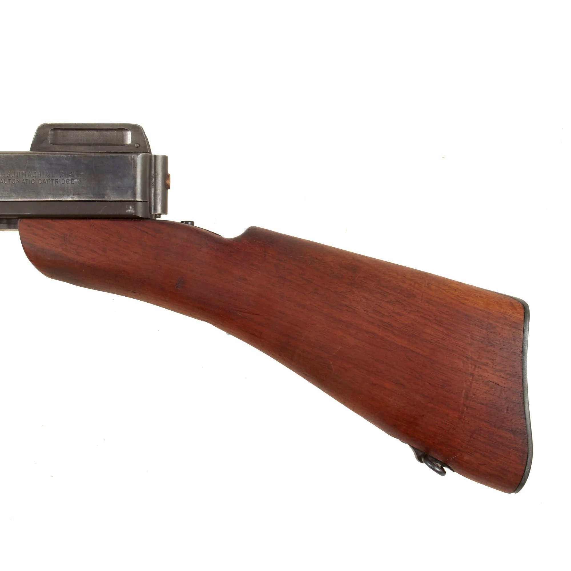 Original U.S. WWII Thompson M1928A1 Display Submachine Gun Serial NO.S-438974 - Original WW2 Parts — image 17