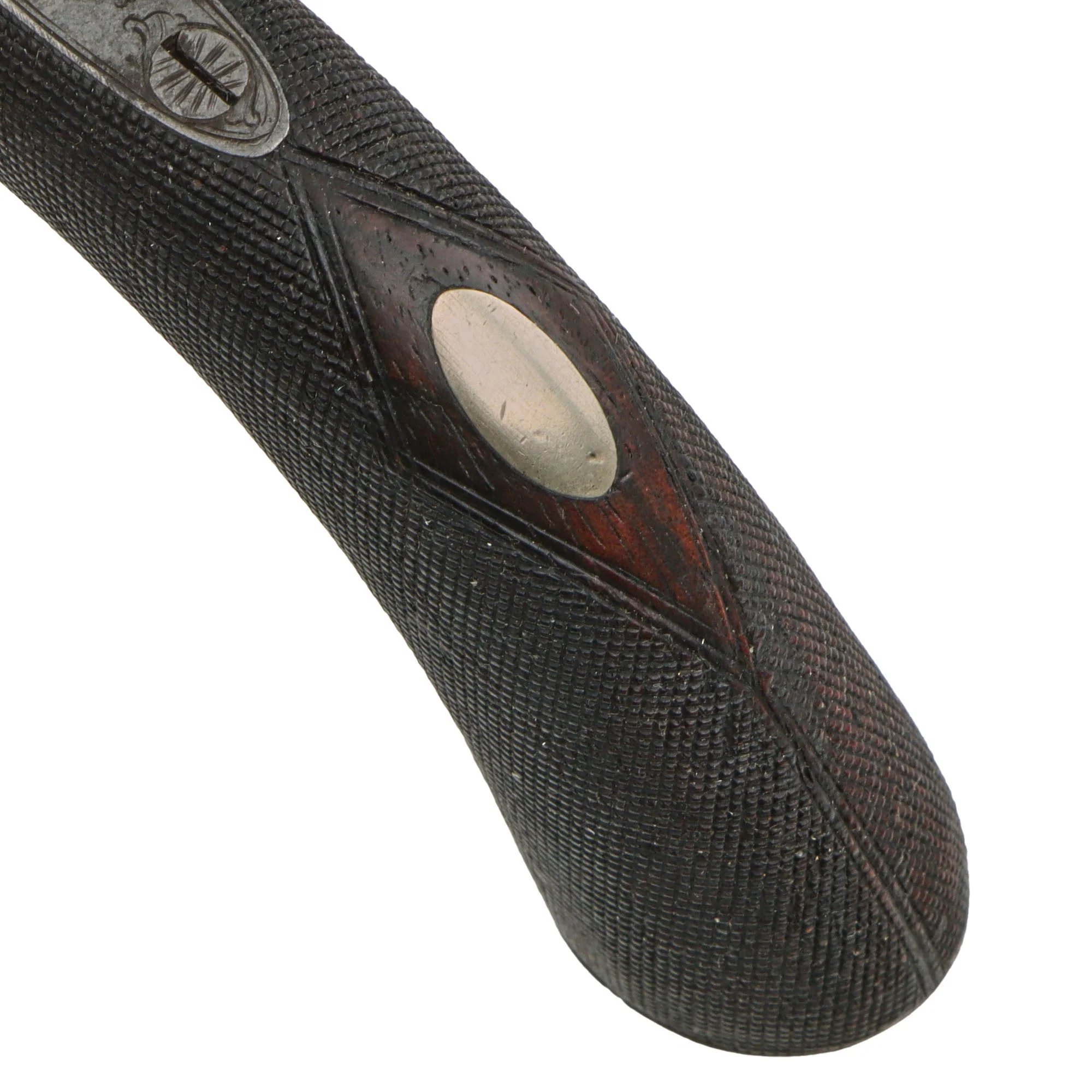 Original Victorian Era British Single Shot Side Hammer Percussion 'Belly Buster' Vest Pistol by Thomas K. Baker of London - circa 1840 — image 14