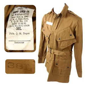 Original U.S. WWII Airborne M1942 Paratrooper Jump Jacket without Reinforcements …