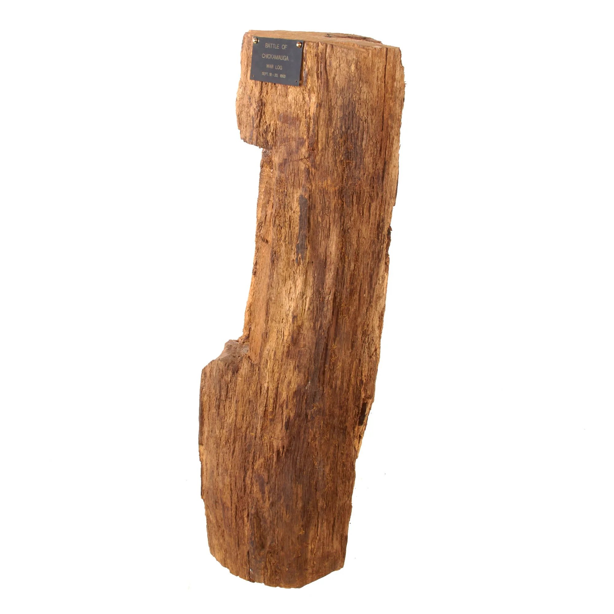 Original U.S. Civil War Battle of Chickamauga 'War Log' with Two Bullets Embedded — image 12