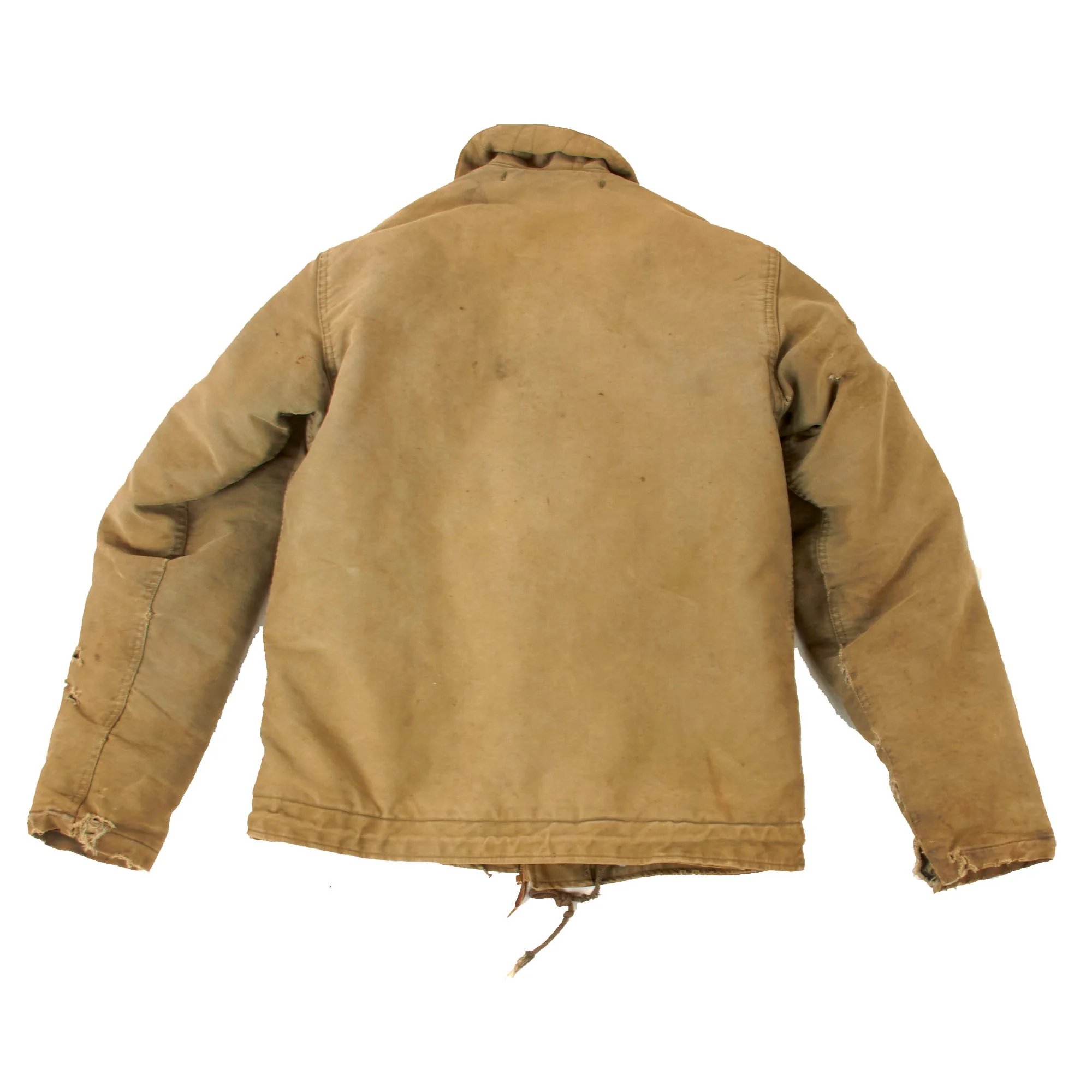 Original U.S. WWII Named N-1 Navy Deck Jacket with CONMAR Zipper - D.L. Adams — image 17