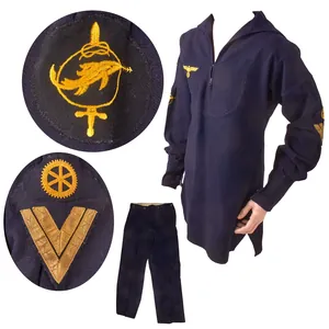 Original German WWII Kriegsmarine Navy Maschinenobergefreiter Enlisted Blue Wool Uniform …