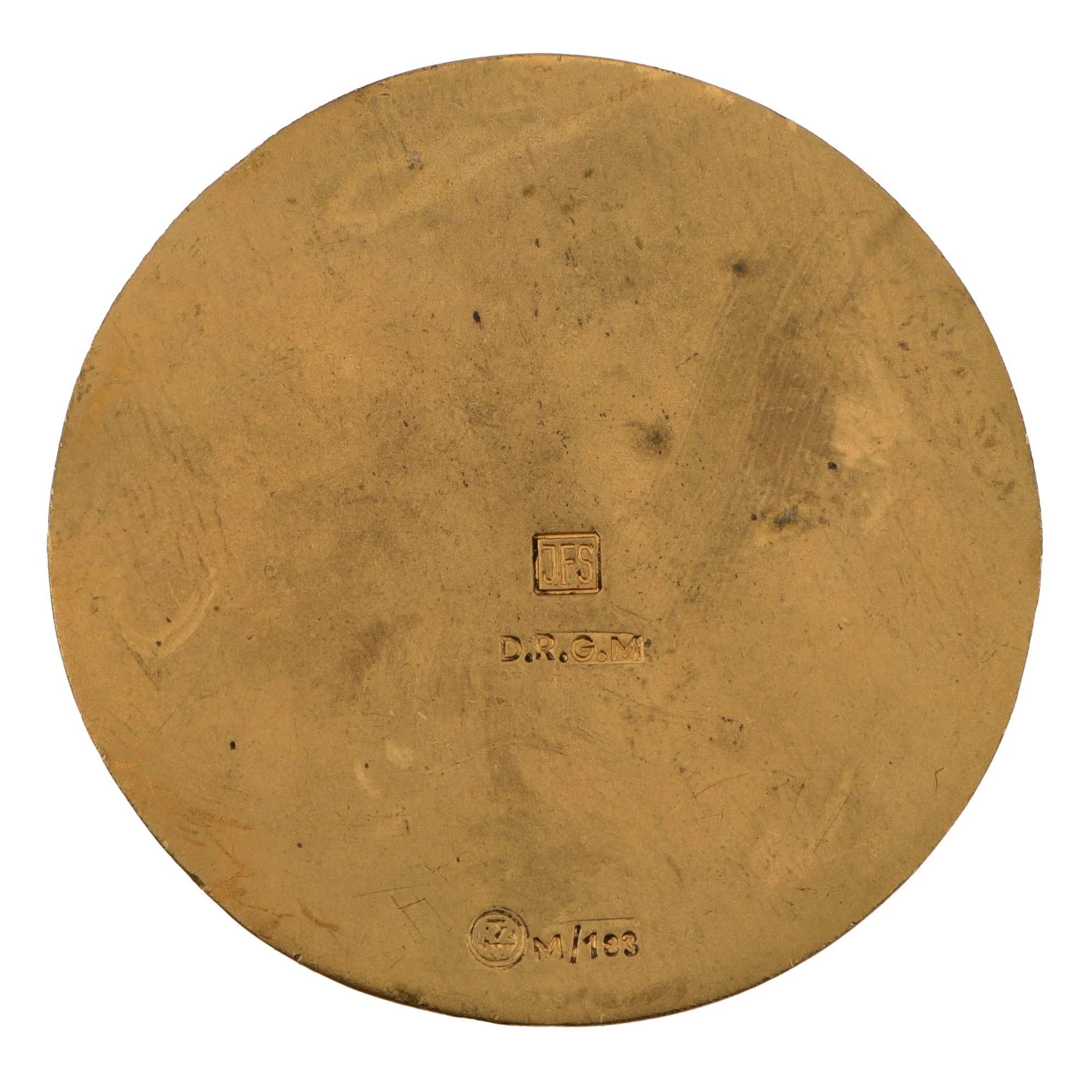 Original German WWII Cased District No.33 Göttingen 1937 Honor Prize Table Medal by Josef Feix & Söhne — image 4