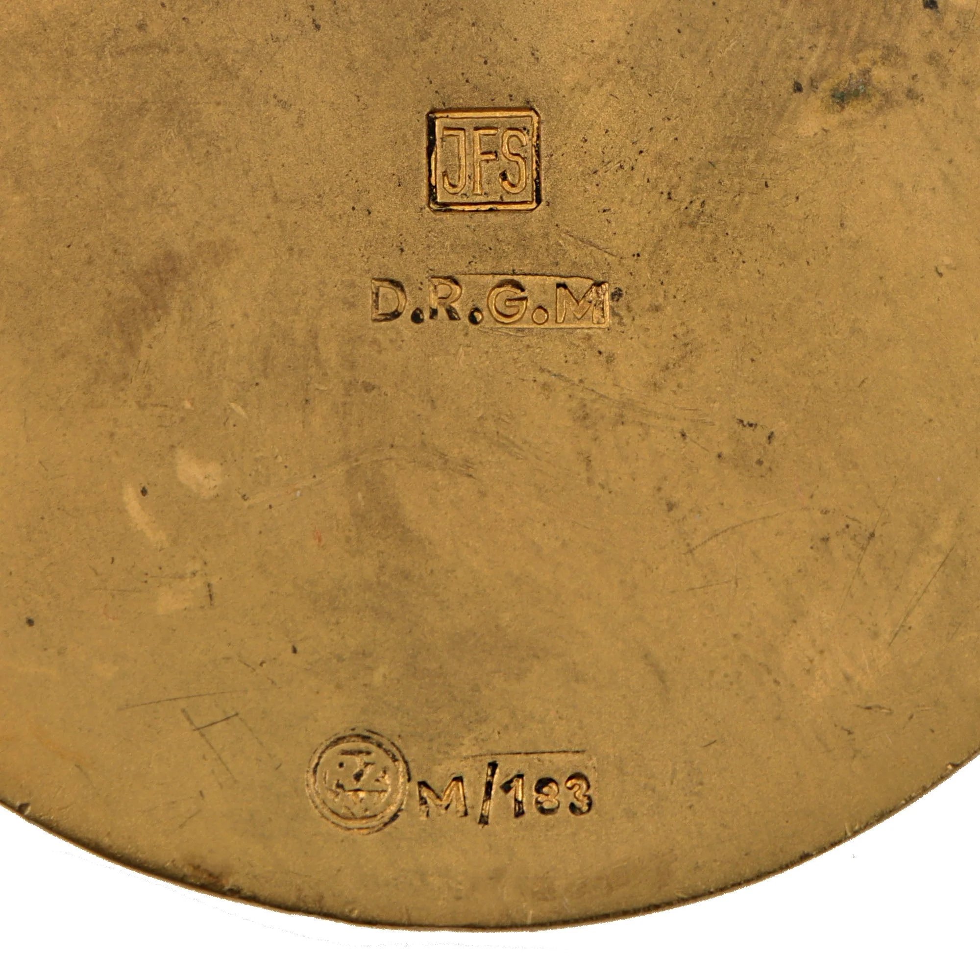 Original German WWII Cased District No.33 Göttingen 1937 Honor Prize Table Medal by Josef Feix & Söhne — image 5