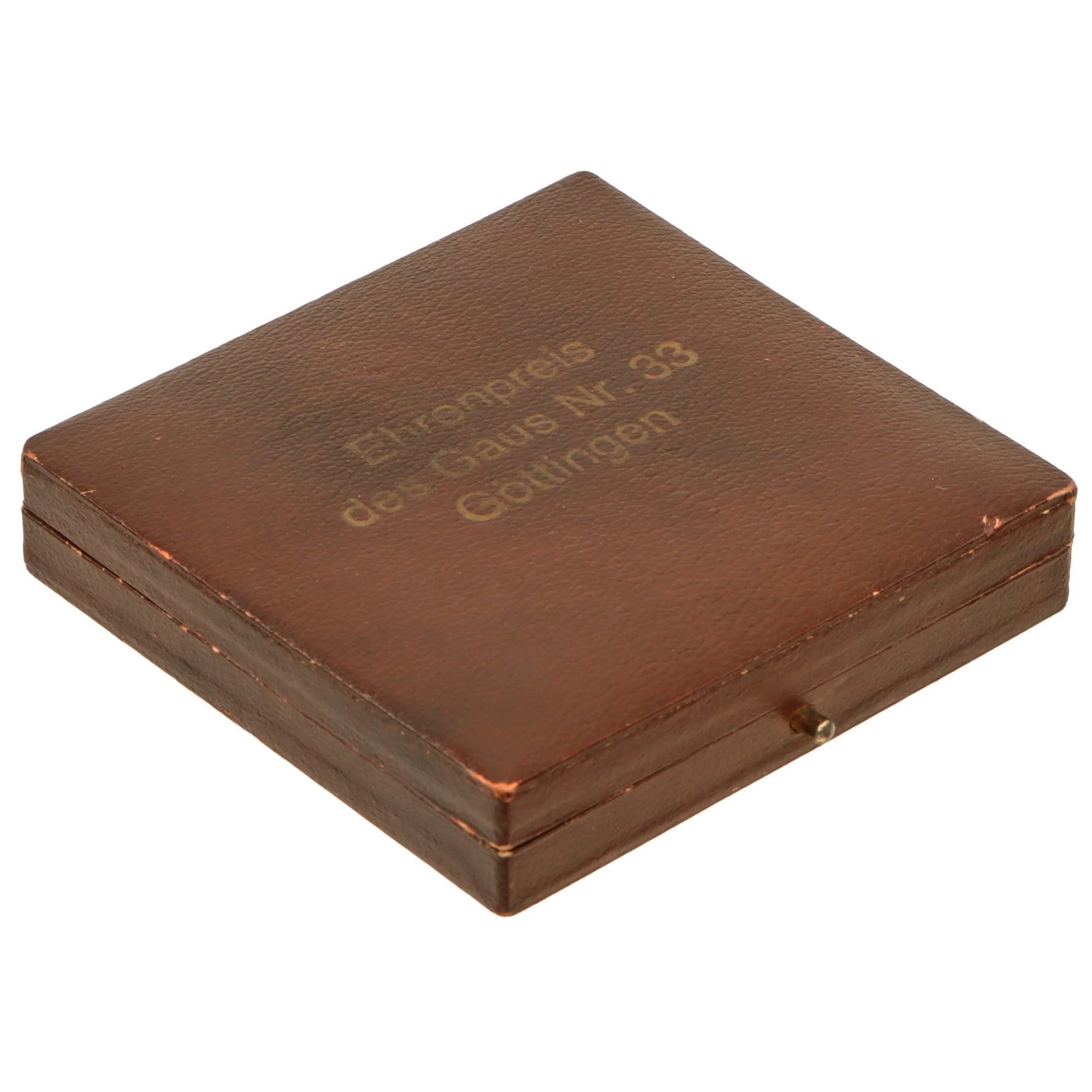 Original German WWII Cased District No.33 Göttingen 1937 Honor Prize Table Medal by Josef Feix & Söhne — image 7