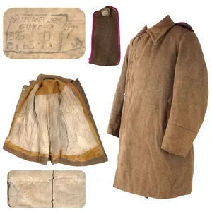 Original Soviet WWII Enlisted Men's Greatcoat with Infantry Shoulder Boards …