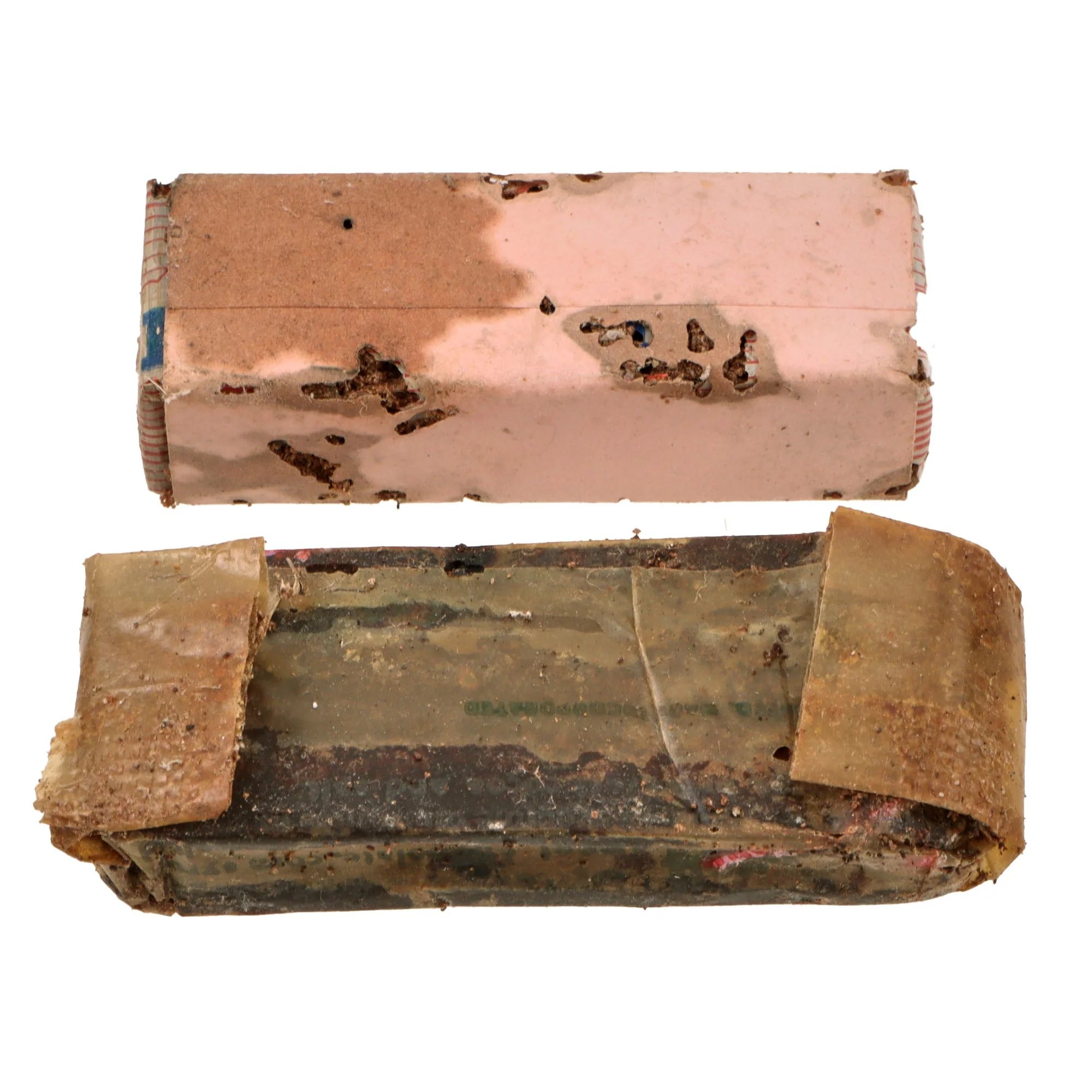 Original U.S. WWII Ration Lot Including Sealed Soldier's Field Ration D & K, Malted Milk Tablets, & Brach's Caramels — image 3