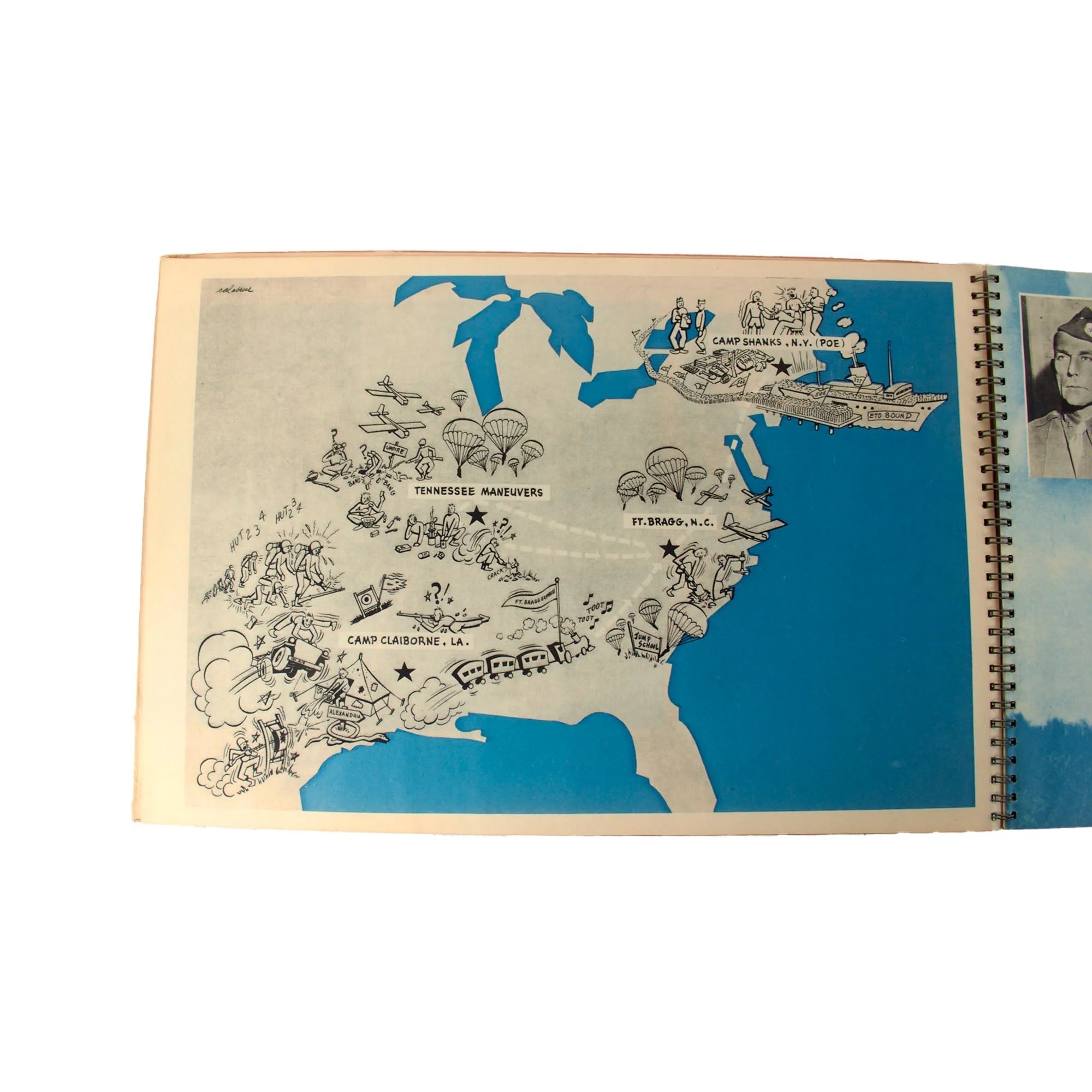 Original U.S. WWII 1945 Publication - The Epic of the 101st Airborne: A Pictorial Record of a Great Fighting Team — image 11