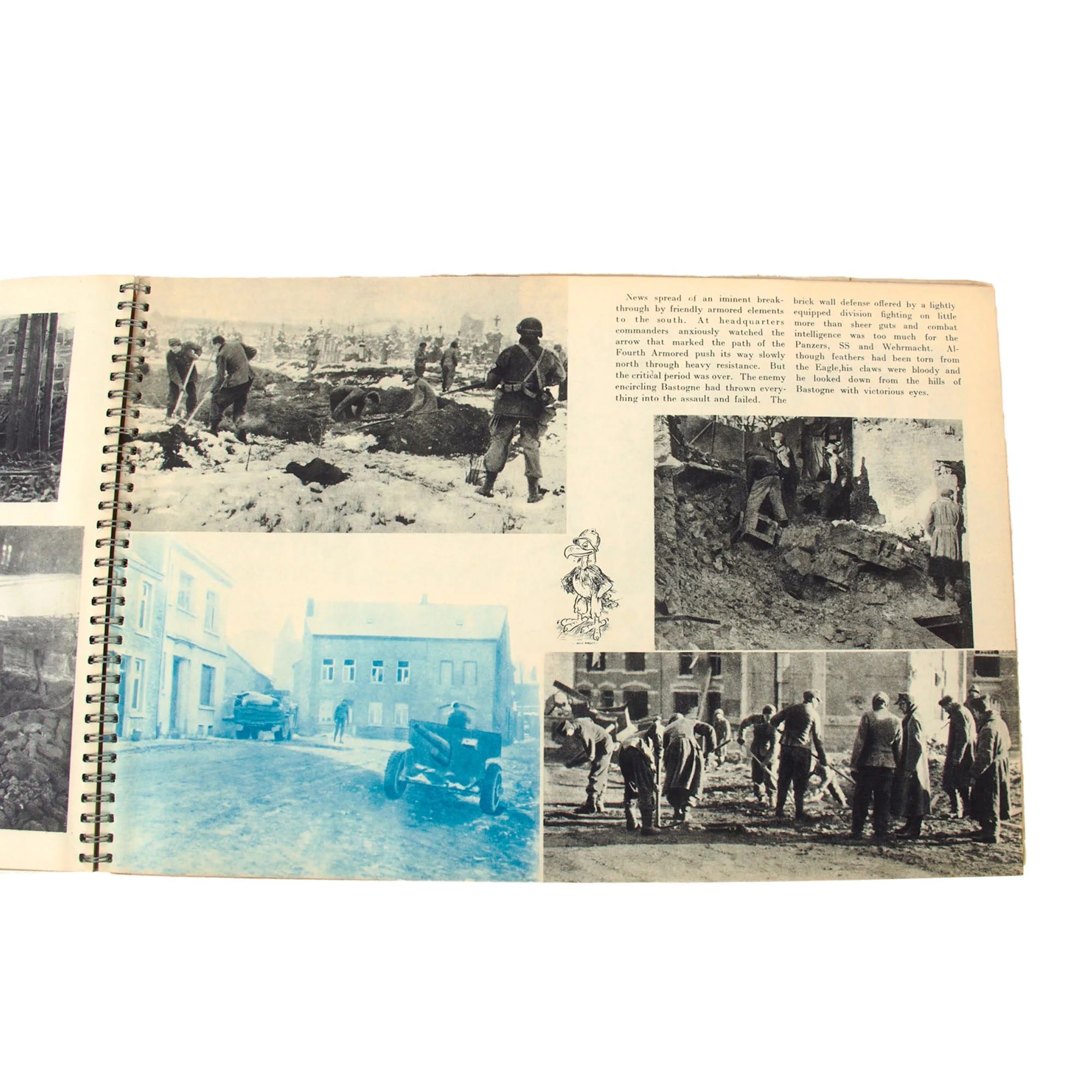 Original U.S. WWII 1945 Publication - The Epic of the 101st Airborne: A Pictorial Record of a Great Fighting Team — image 2