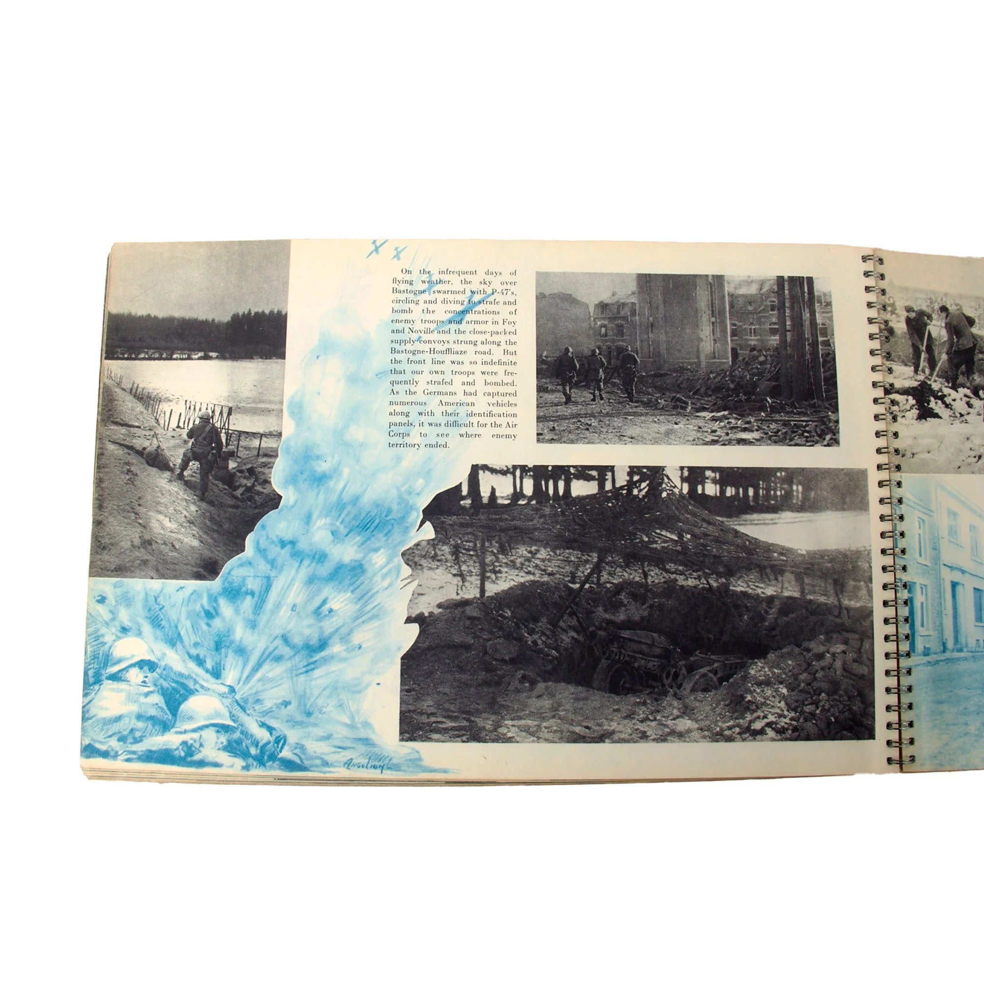 Original U.S. WWII 1945 Publication - The Epic of the 101st Airborne: A Pictorial Record of a Great Fighting Team — image 3