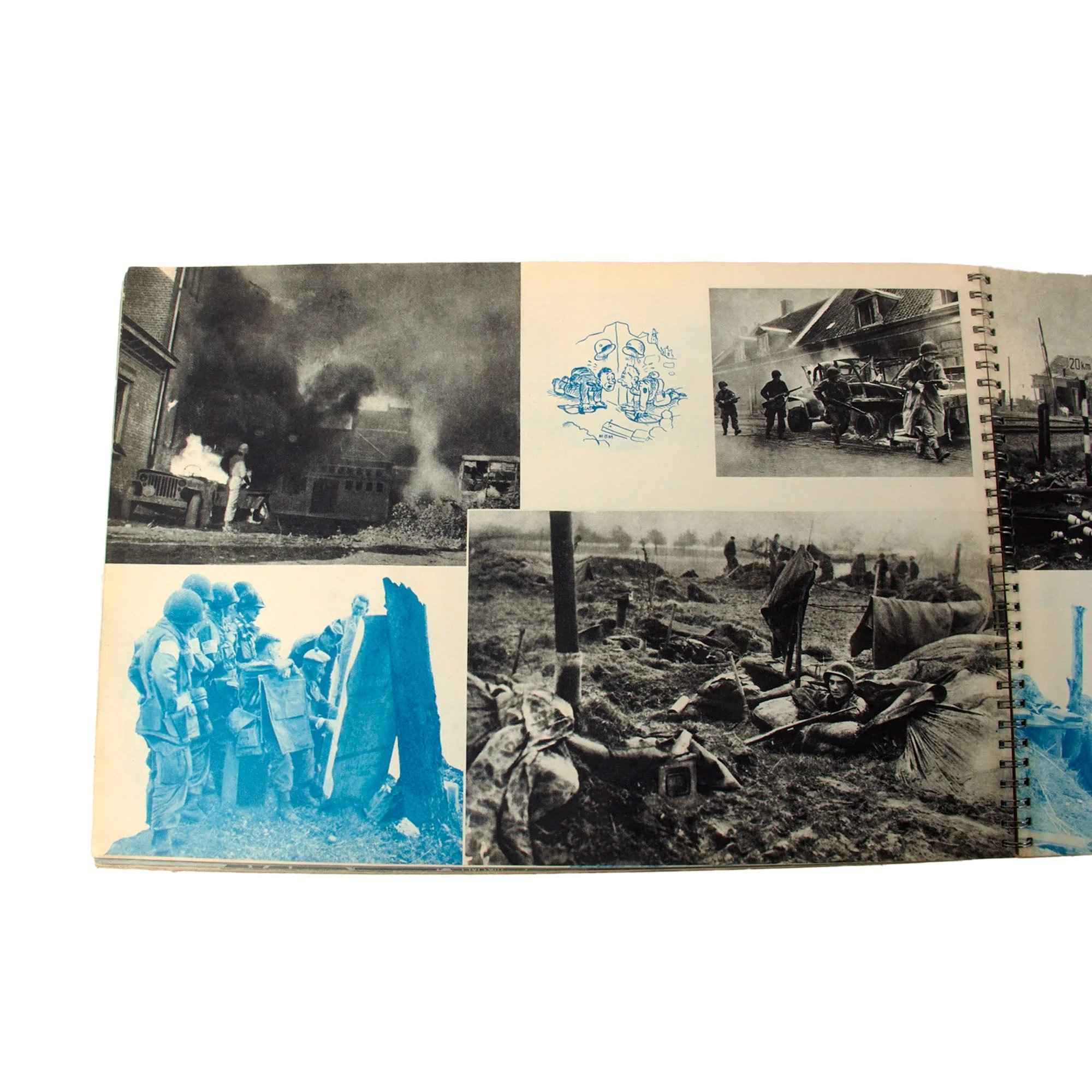 Original U.S. WWII 1945 Publication - The Epic of the 101st Airborne: A Pictorial Record of a Great Fighting Team — image 5