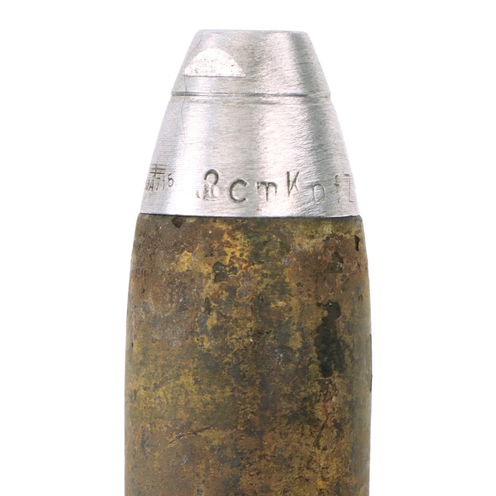 Original German WWII Inert 20mm 20×138 FlaK HE High Explosive Round — image 4