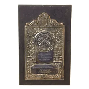Original German Pre WWII Outstanding Shooting Prize Plaque on Wooden …