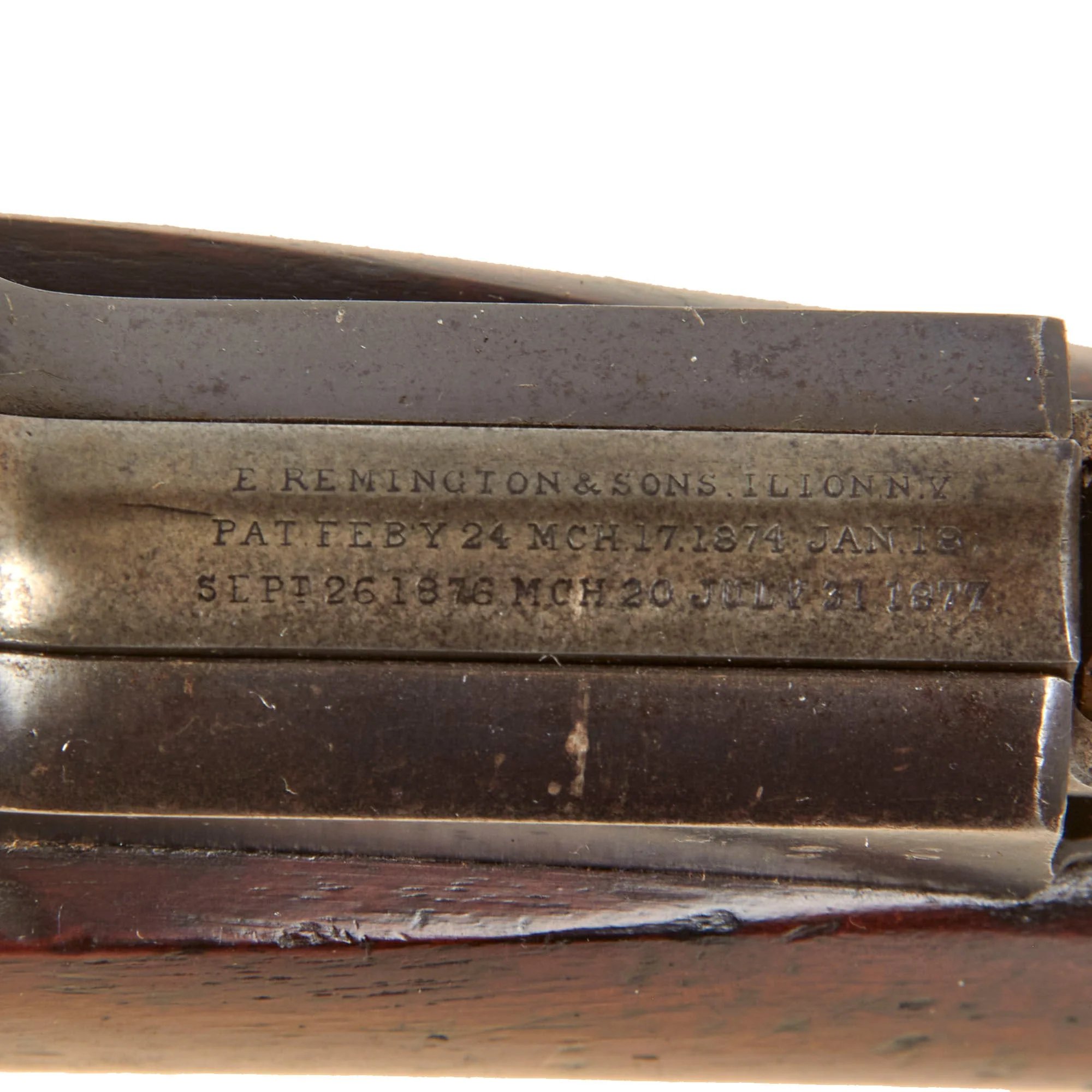 Original U.S. Rare Remington-Keene Bolt-Action Magazine Sporting Rifle in .45/70 - Circa 1882 — image 5