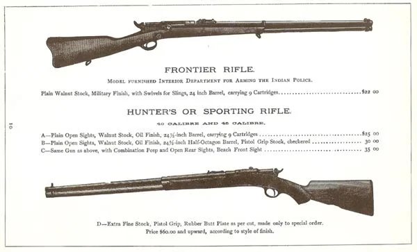 Original U.S. Rare Remington-Keene Bolt-Action Magazine Sporting Rifle in .45/70 - Circa 1882 — image 6