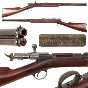 Original U.S. Rare Remington-Keene Bolt-Action Magazine Sporting Rifle in .45/70 …