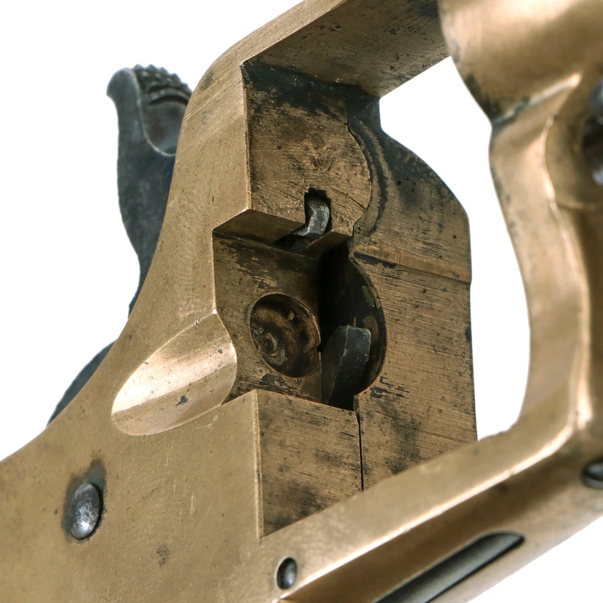 Original U.S. Colt Brass Frame 'Cloverleaf' House Model .41 Rimfire Revolver made in 1871 - Serial 1584 — image 10