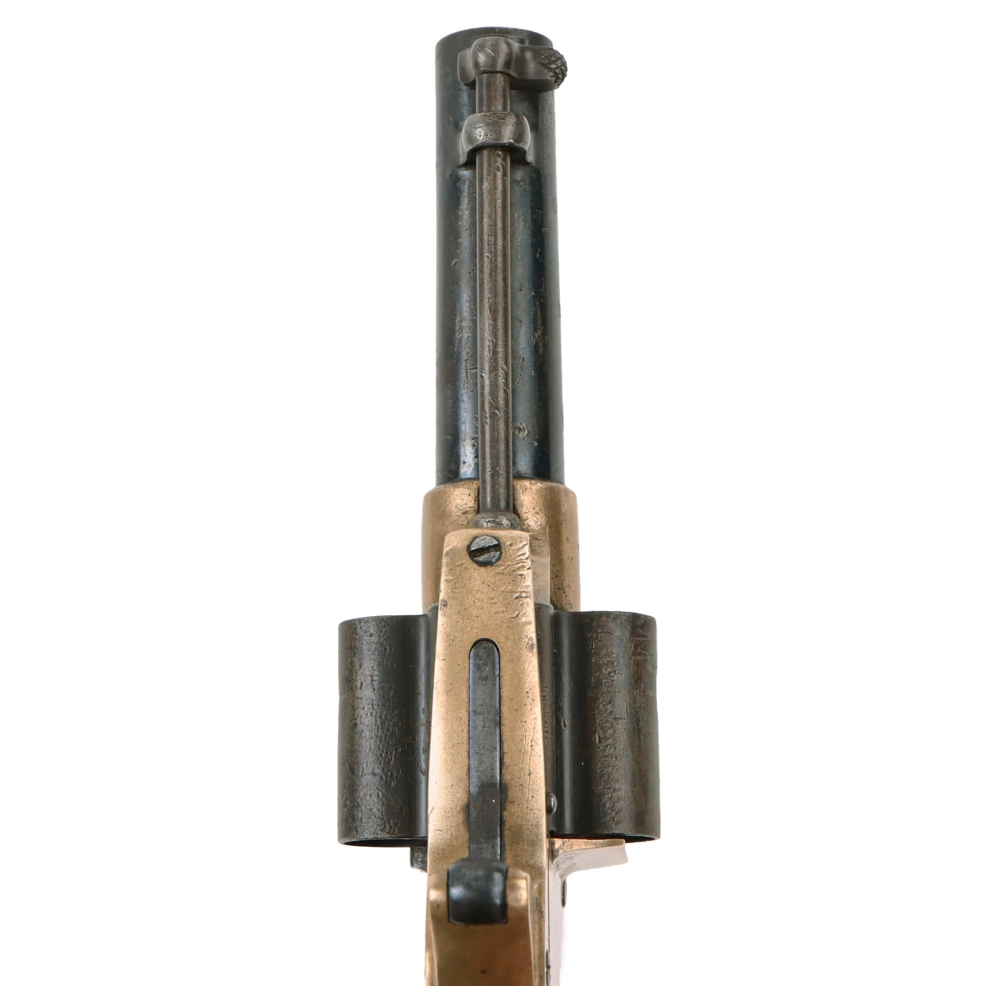 Original U.S. Colt Brass Frame 'Cloverleaf' House Model .41 Rimfire Revolver made in 1871 - Serial 1584 — image 16