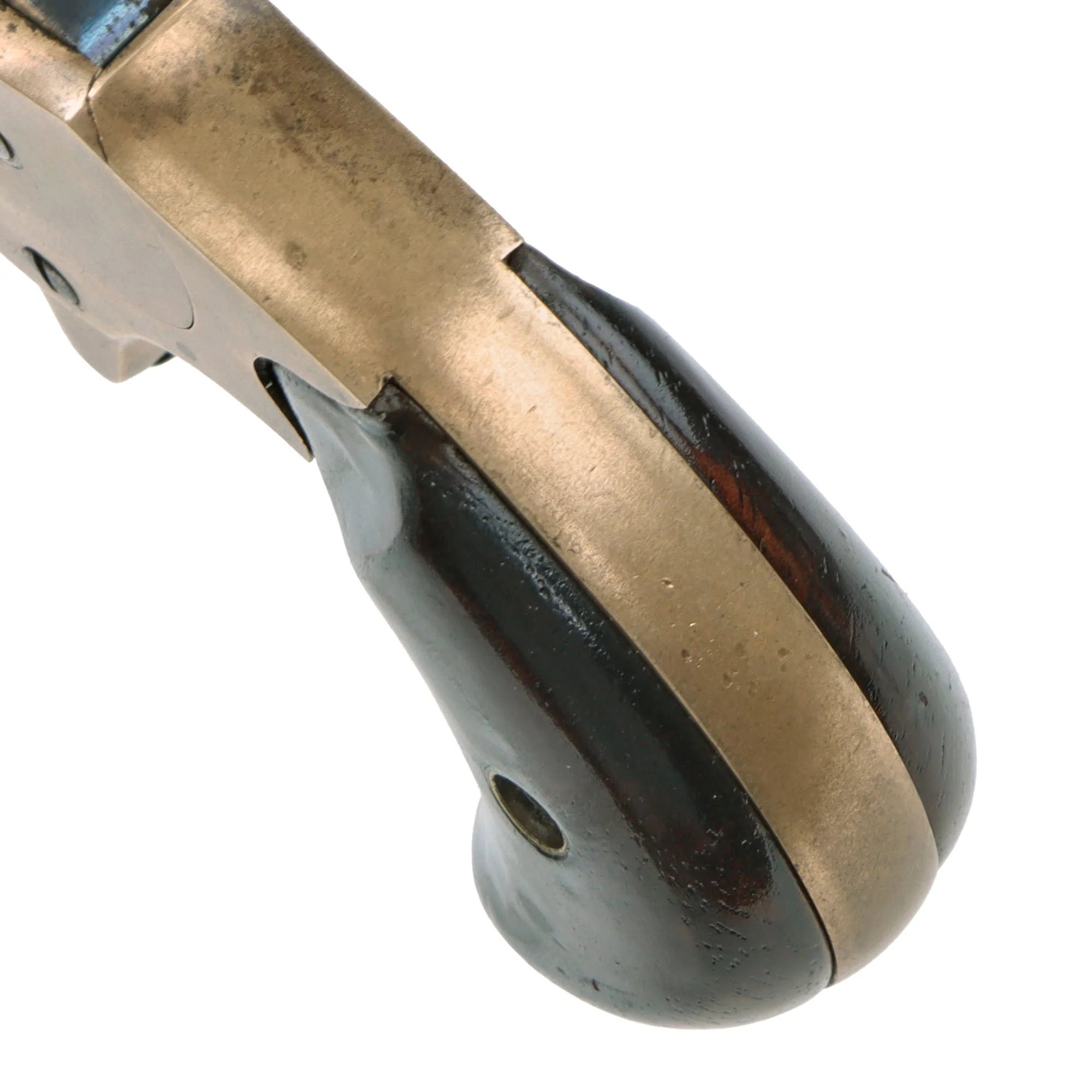 Original U.S. Colt Brass Frame 'Cloverleaf' House Model .41 Rimfire Revolver made in 1871 - Serial 1584 — image 20