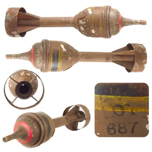 Original WWII British Inert PIAT Anti-Tank Bomb Launcher Round - …