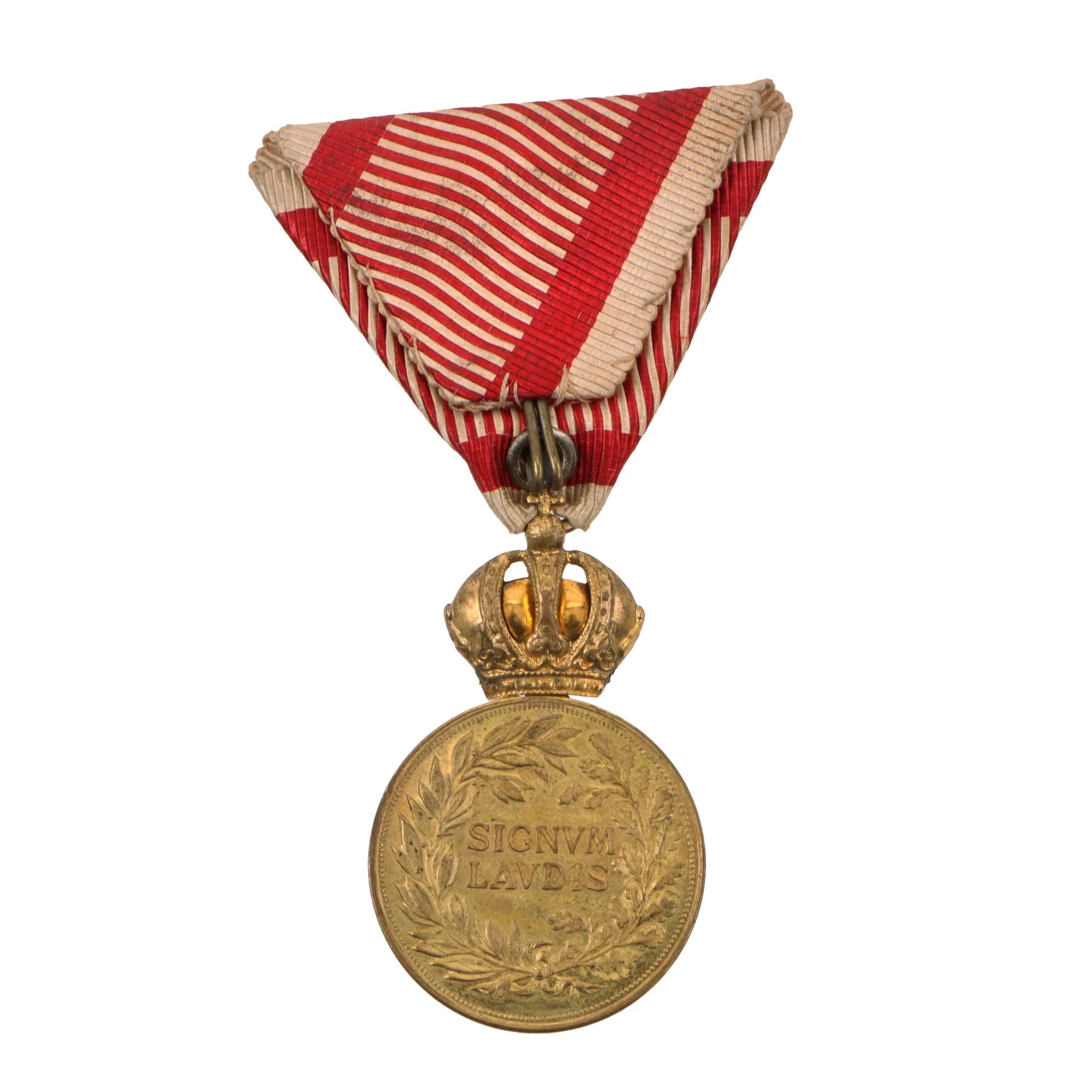 Original Austro-Hungarian WWI Austrian Military Merit Medal with Second Award Clasp in Original Case — image 4