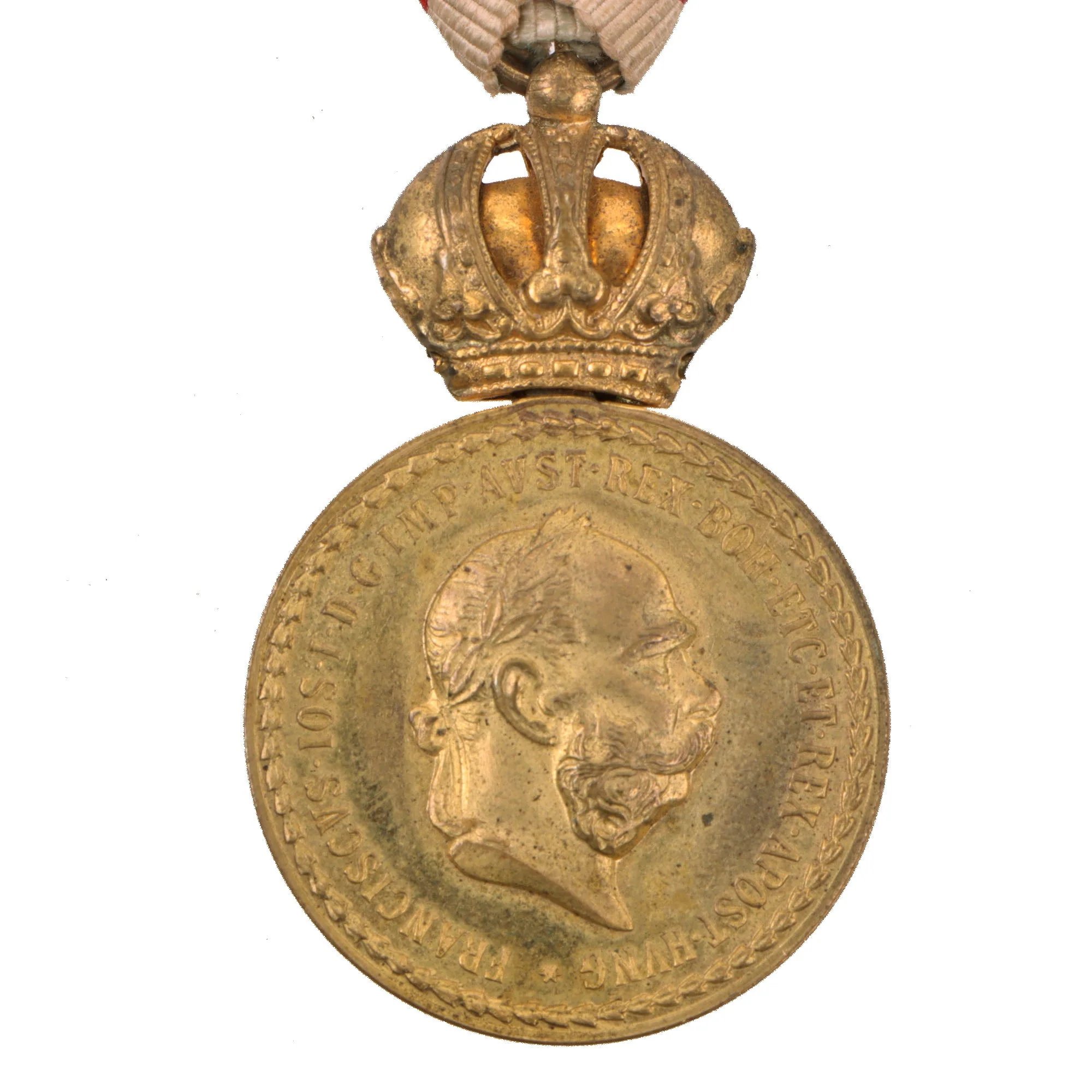 Original Austro-Hungarian WWI Austrian Military Merit Medal with Second Award Clasp in Original Case — image 6