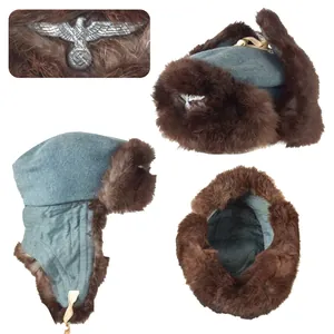 Original German WWII Eastern Front Heer Army Rabbit Fur Pelzmütze …
