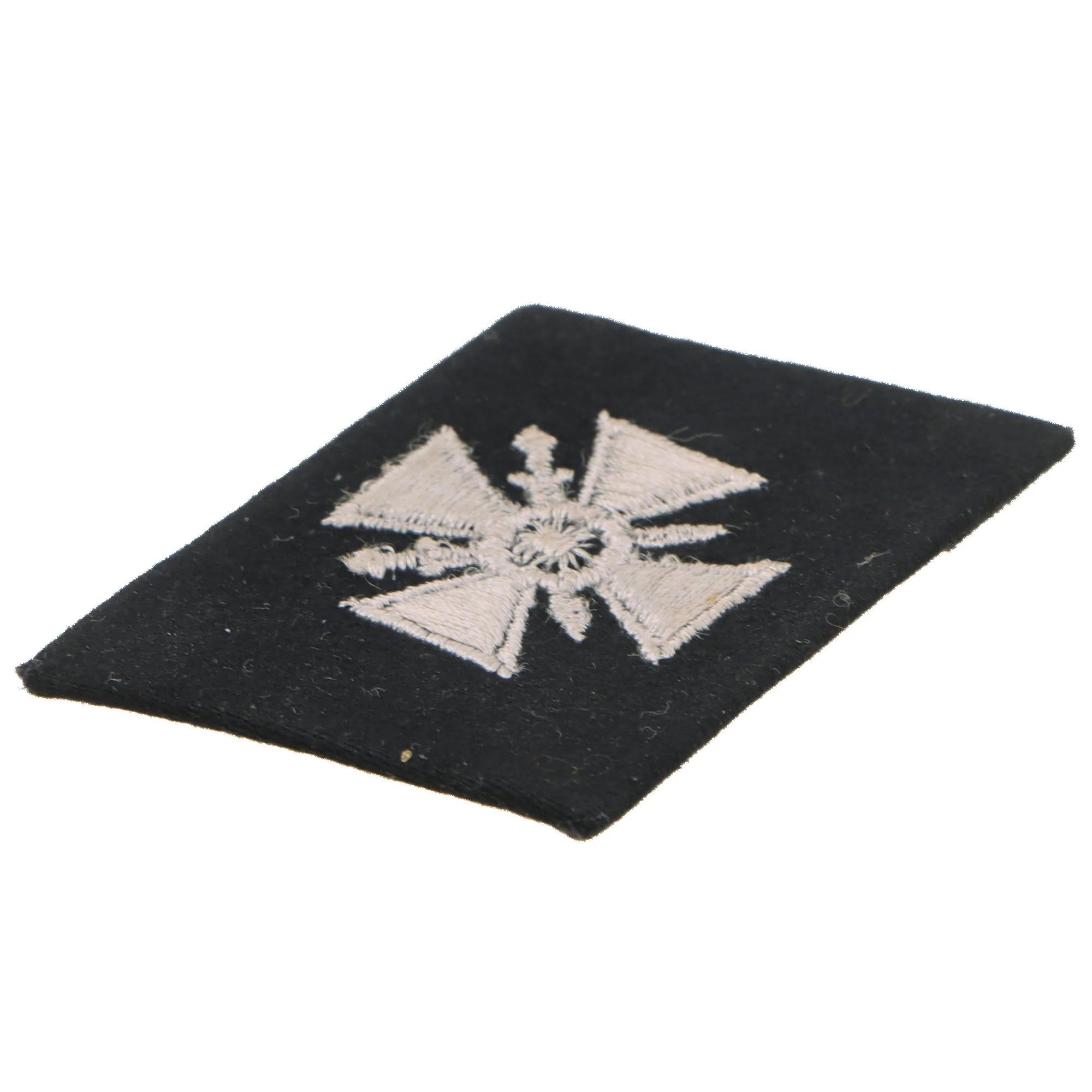 Original German WWII Rare 29th Waffen Grenadier Division of the SS RONA (1st Russian) Right Side Collar Tab — image 3