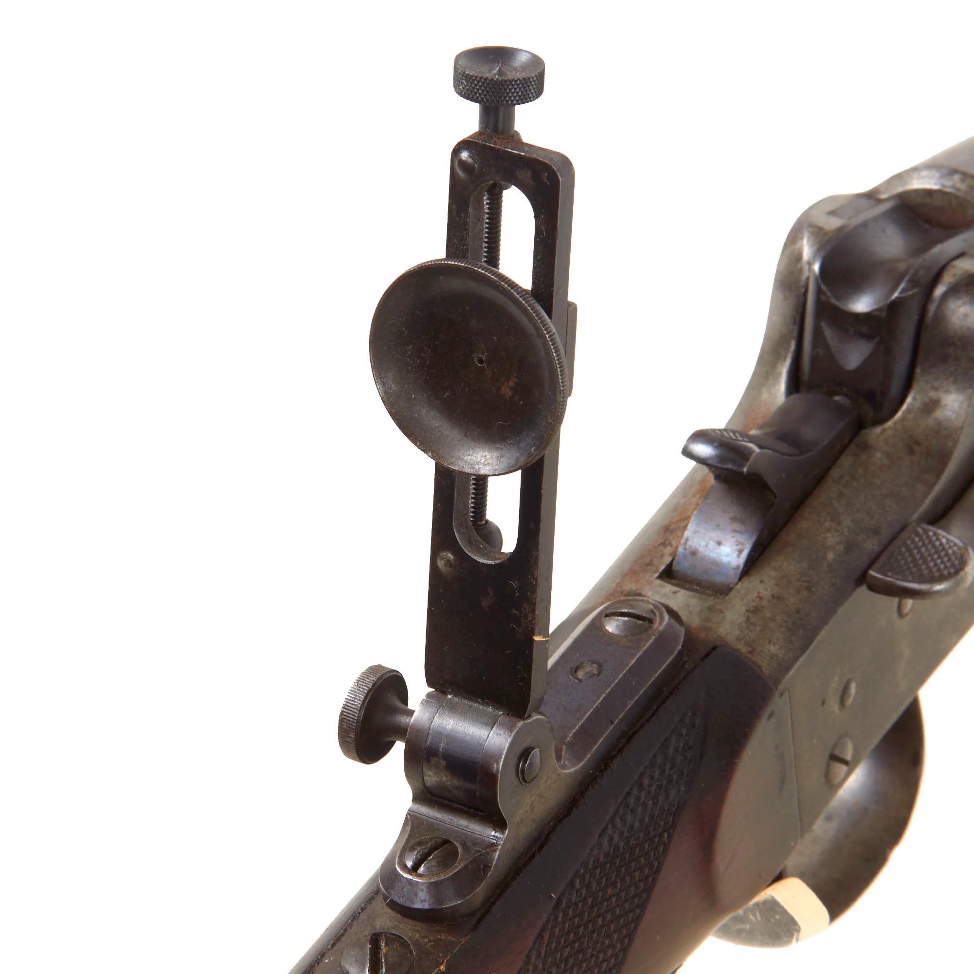 Original U.S. Remington-Hepburn No.3 Falling Block Target Sporting Rifle in .40-50 Sharps Straight Caliber with Aperture Sight - Serial 4570 — image 22