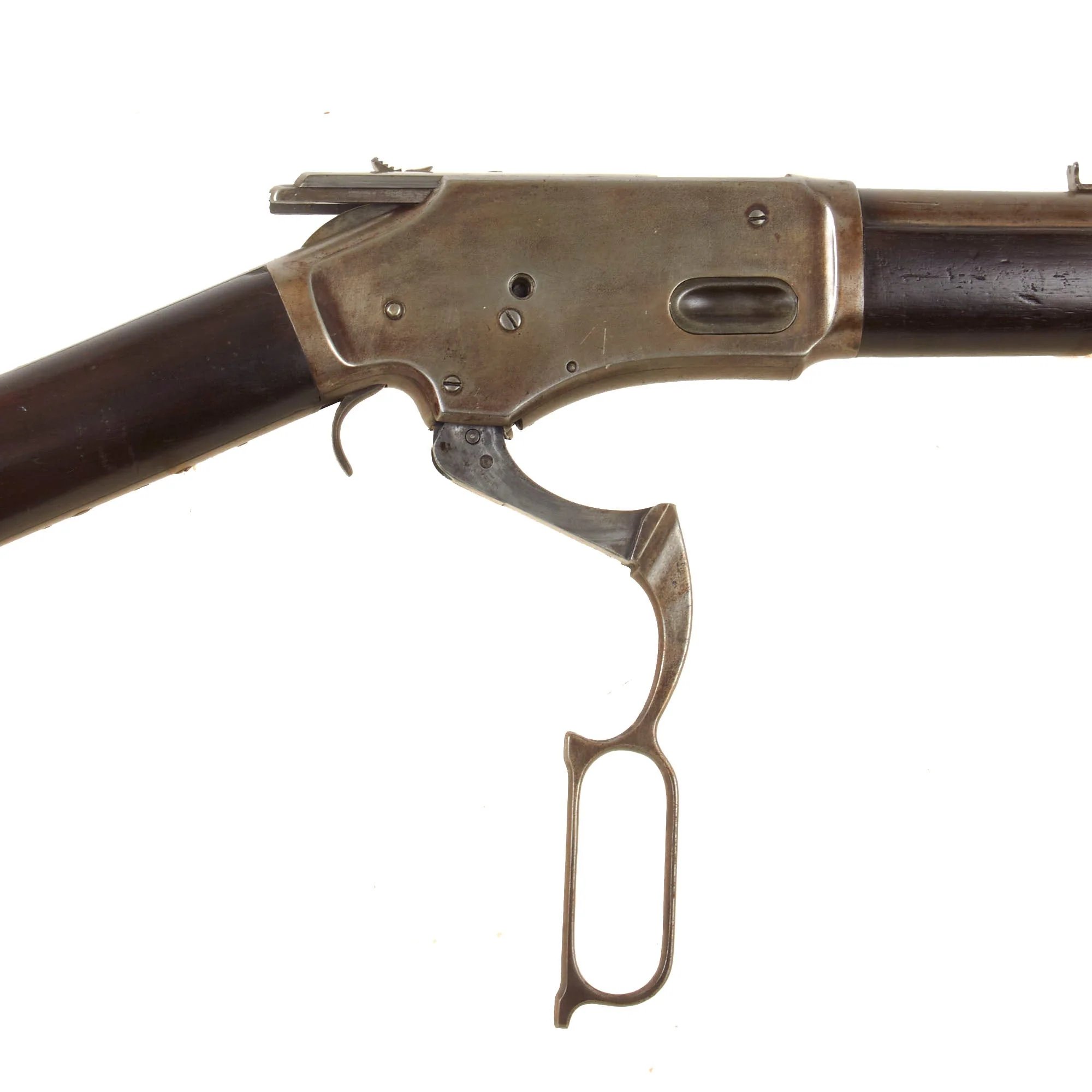 Original U.S. Whitney Arms Co. 'Kennedy' Lever Action Repeating Rifle in .40-60 W.C.F. with Shortened Magazine - Serial N 452 Circa 1885 — image 6