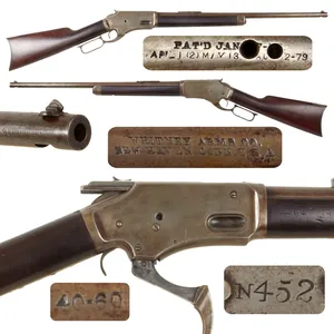 Original U.S. Whitney Arms Co. 'Kennedy' Lever Action Repeating Rifle …