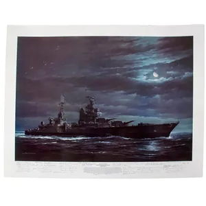 Original Signed Limited Edition Print: 'Fateful Voyage: The U.S.S. Indianapolis, …