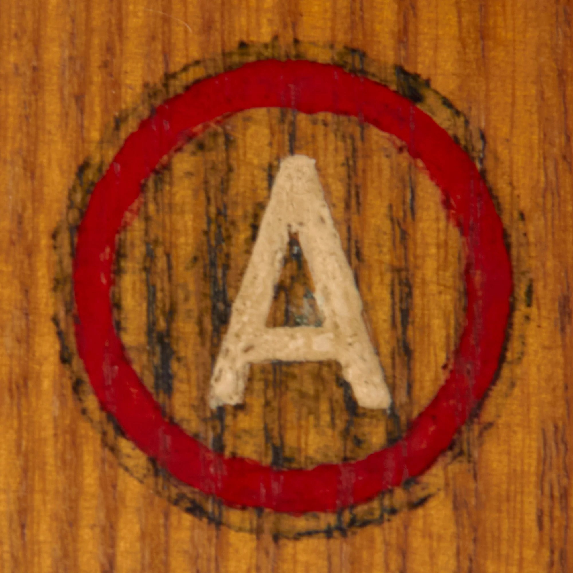 Original German WWII Luftwaffe BoUK2 Eight-Day Clock for Heinkel HE 111 by Kienzle Mounted in Named G.I. Souvenir Stand - Lt. L.D. Curley - Non-Functional — image 7