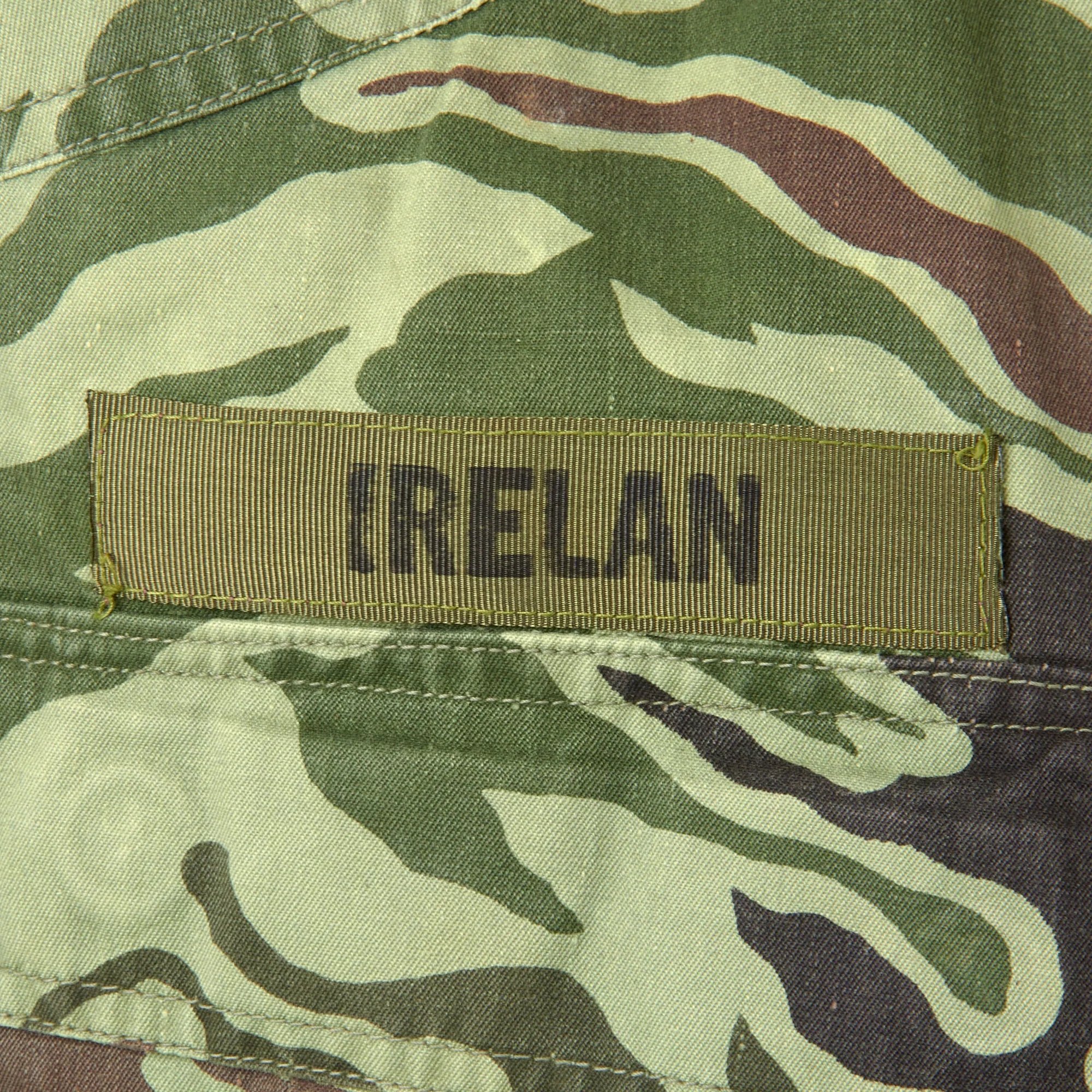 Original U.S. Vietnam War Named Republic of Korea Special Forces American-Issued Camouflage Uniform Jacket - Arthur Claude Irelan - Dated 1975 — image 3
