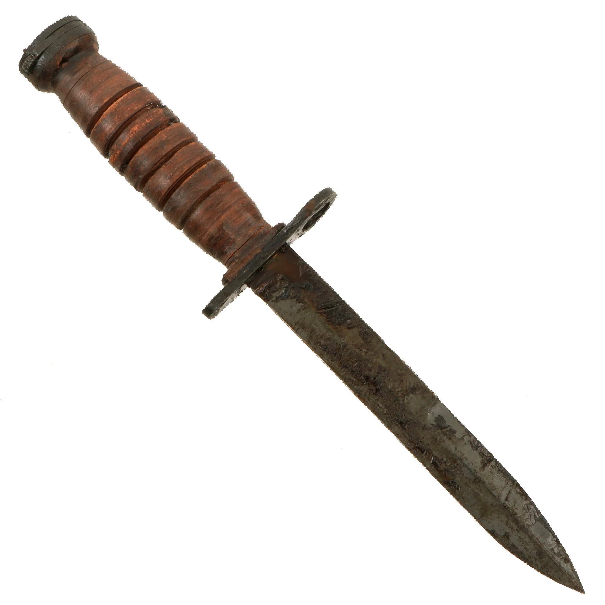 Original U.S. WWII Boxed M4 Bayonet Fighting Knife by Utica with Updated M8A1 Scabbard — image 2
