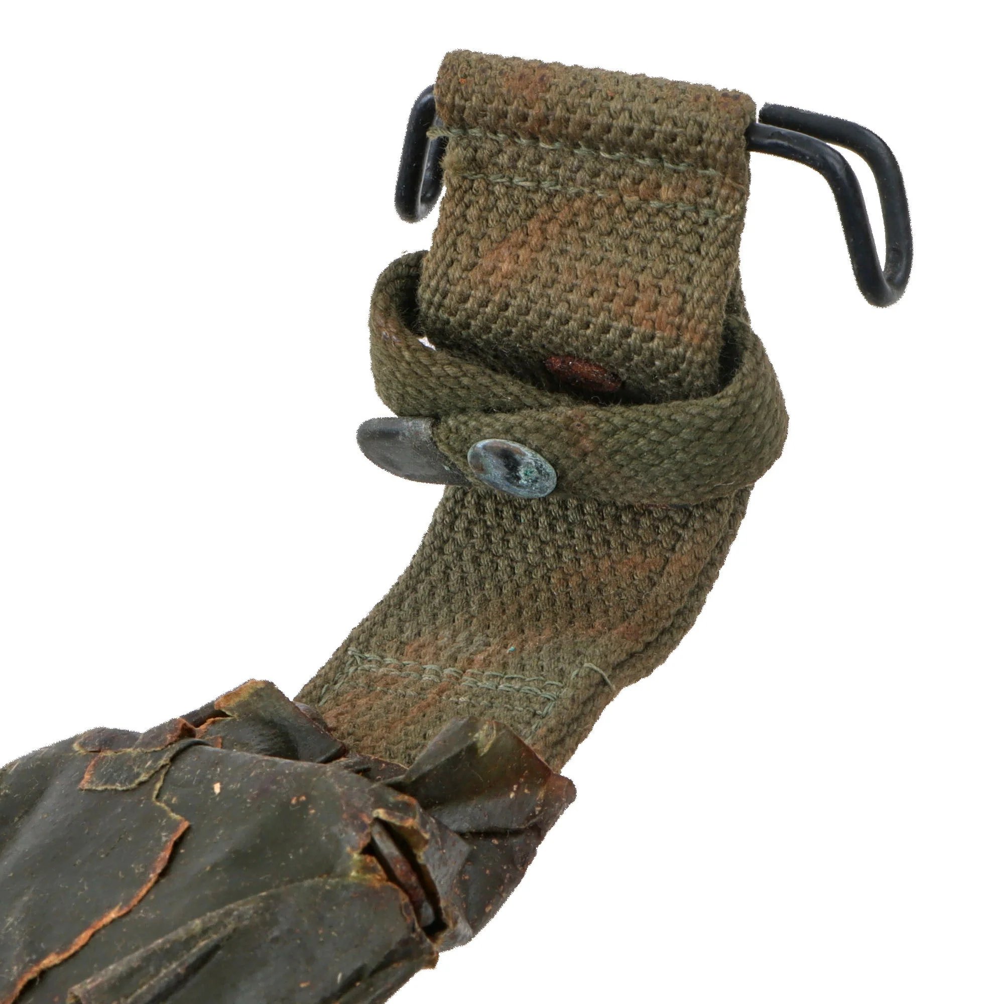 Original U.S. WWII Boxed M4 Bayonet Fighting Knife by Utica with Updated M8A1 Scabbard — image 7