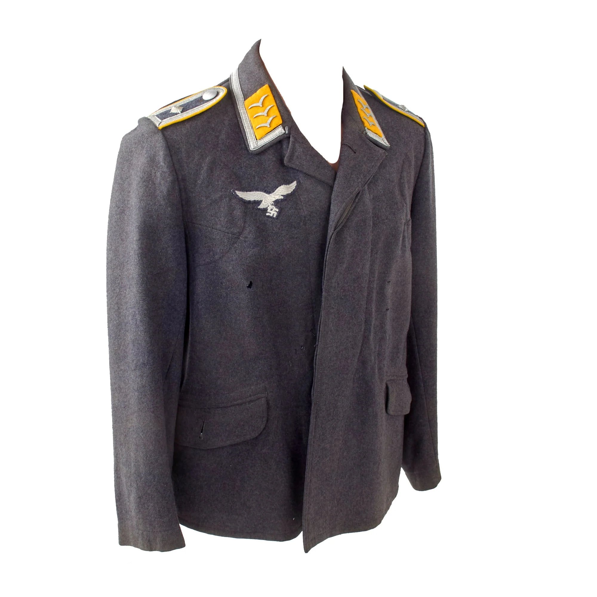 Original German WWII Luftwaffe Flight Branch Feldwebel NCO Fliegerbluse Uniform Tunic with LBA Marking - Dated 1940 — image 13
