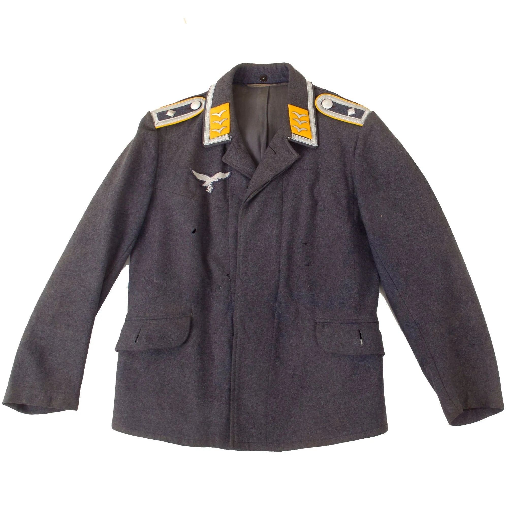 Original German WWII Luftwaffe Flight Branch Feldwebel NCO Fliegerbluse Uniform Tunic with LBA Marking - Dated 1940 — image 19