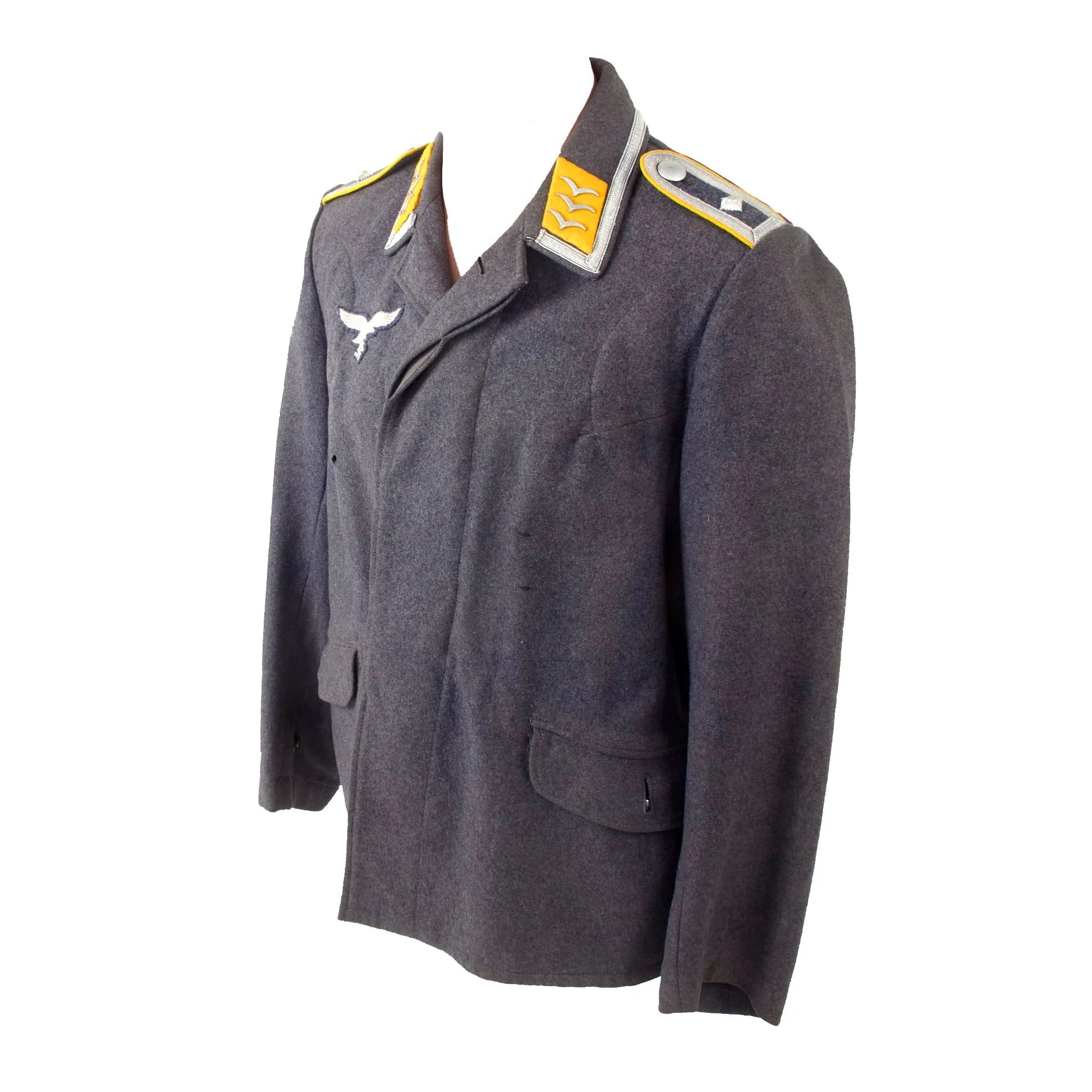 Original German WWII Luftwaffe Flight Branch Feldwebel NCO Fliegerbluse Uniform Tunic with LBA Marking - Dated 1940 — image 9