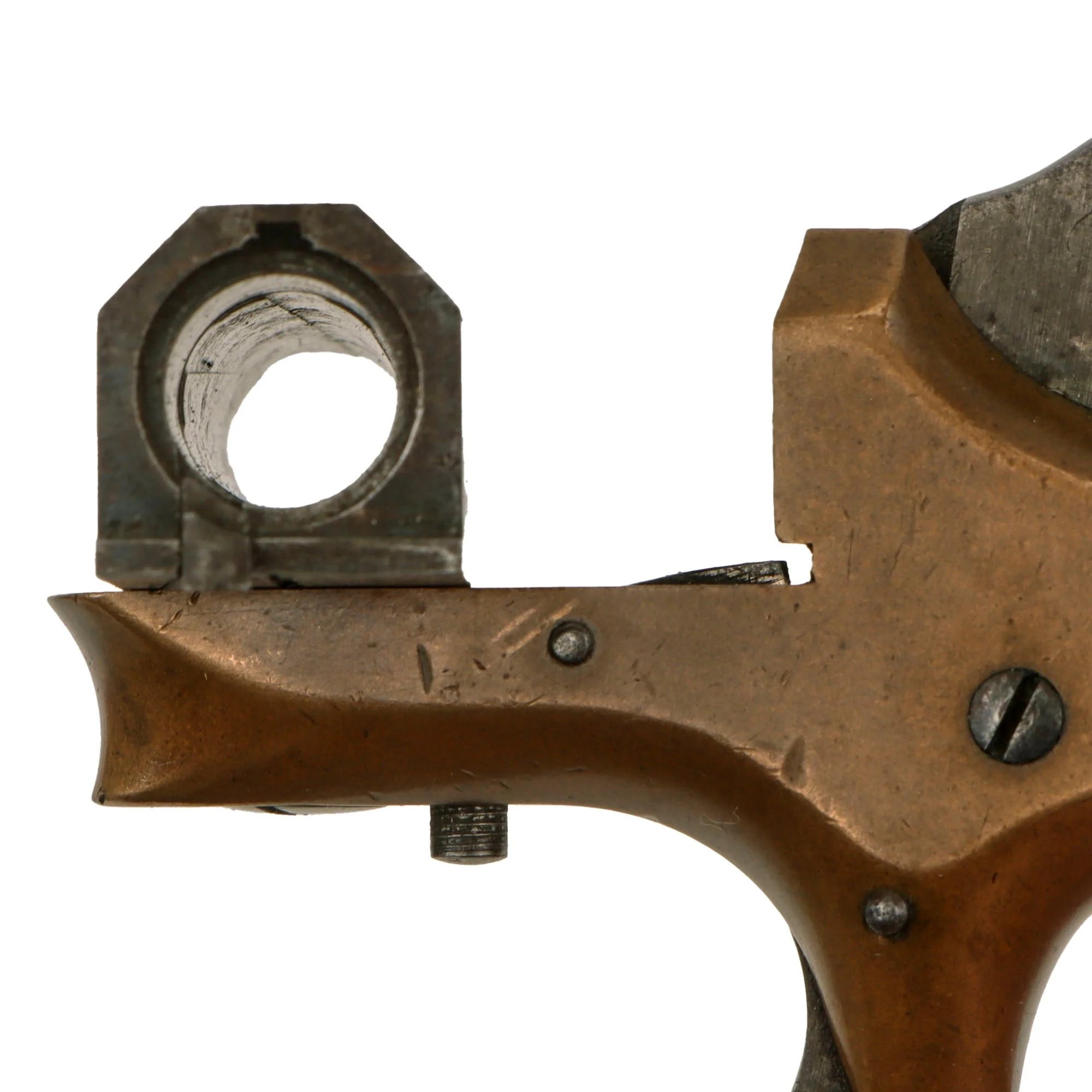 Original U.S. 'Southerner' .41cal. Rimfire Single Shot Derringer Pistol by Merimack Arms & Mfg. Co. - Matching Serial 374 — image 15