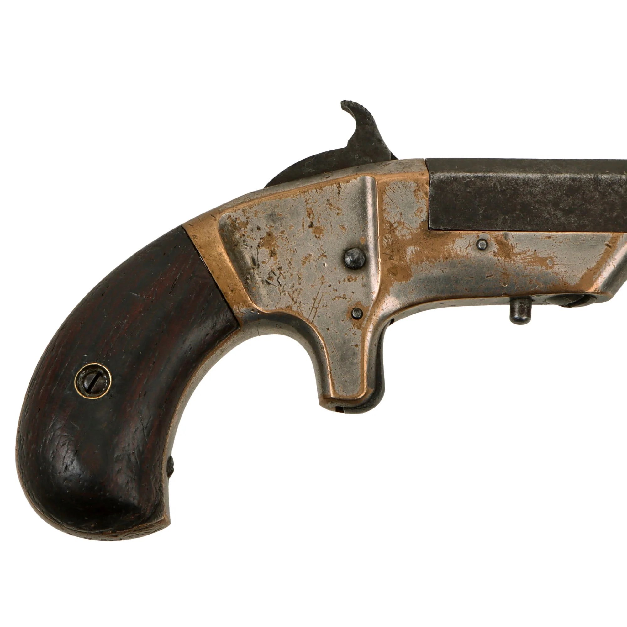 Original U.S. Cowles & Son .30cal. Rimfire Single Shot Derringer Pistol - Matching Serial 1821 — image 10