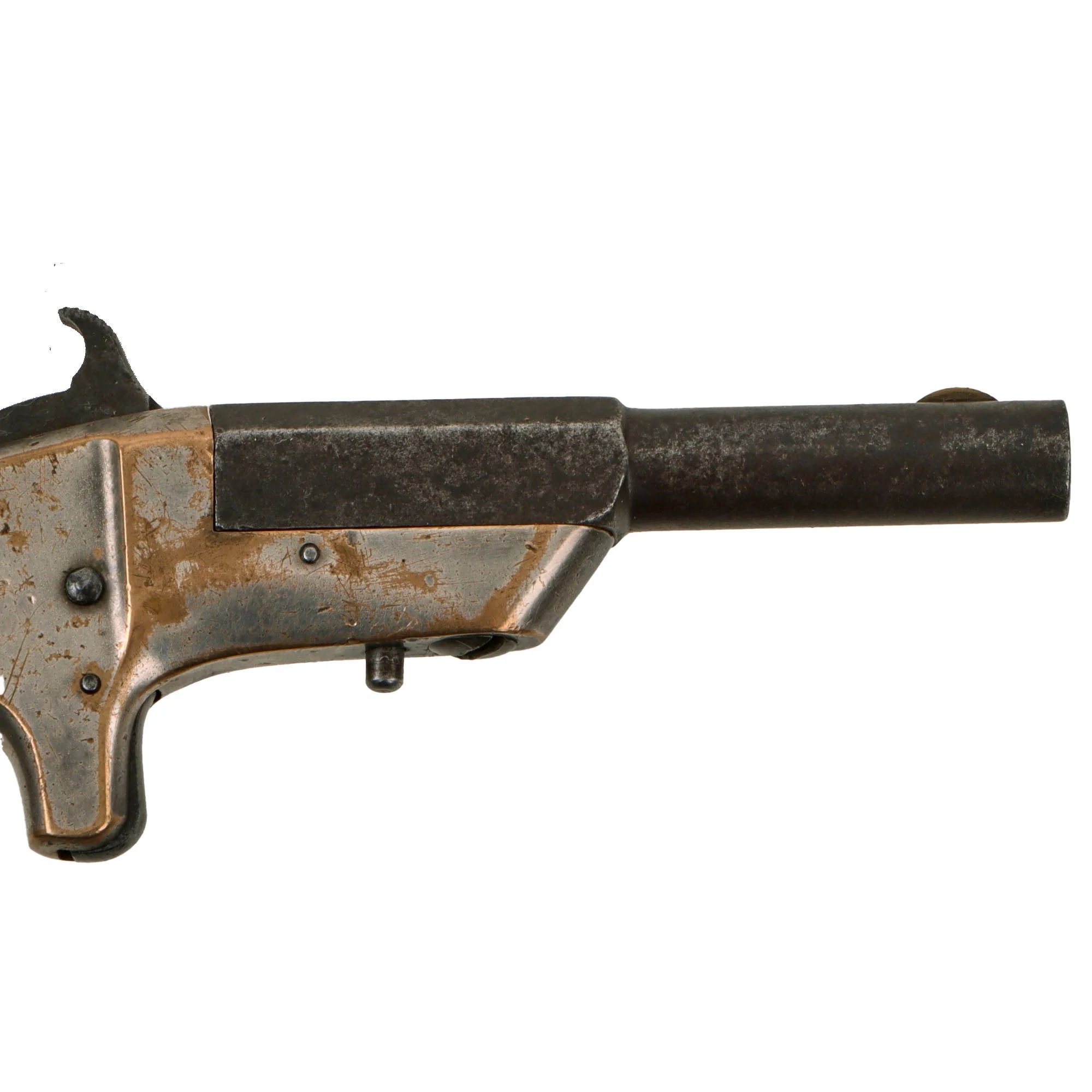 Original U.S. Cowles & Son .30cal. Rimfire Single Shot Derringer Pistol - Matching Serial 1821 — image 11