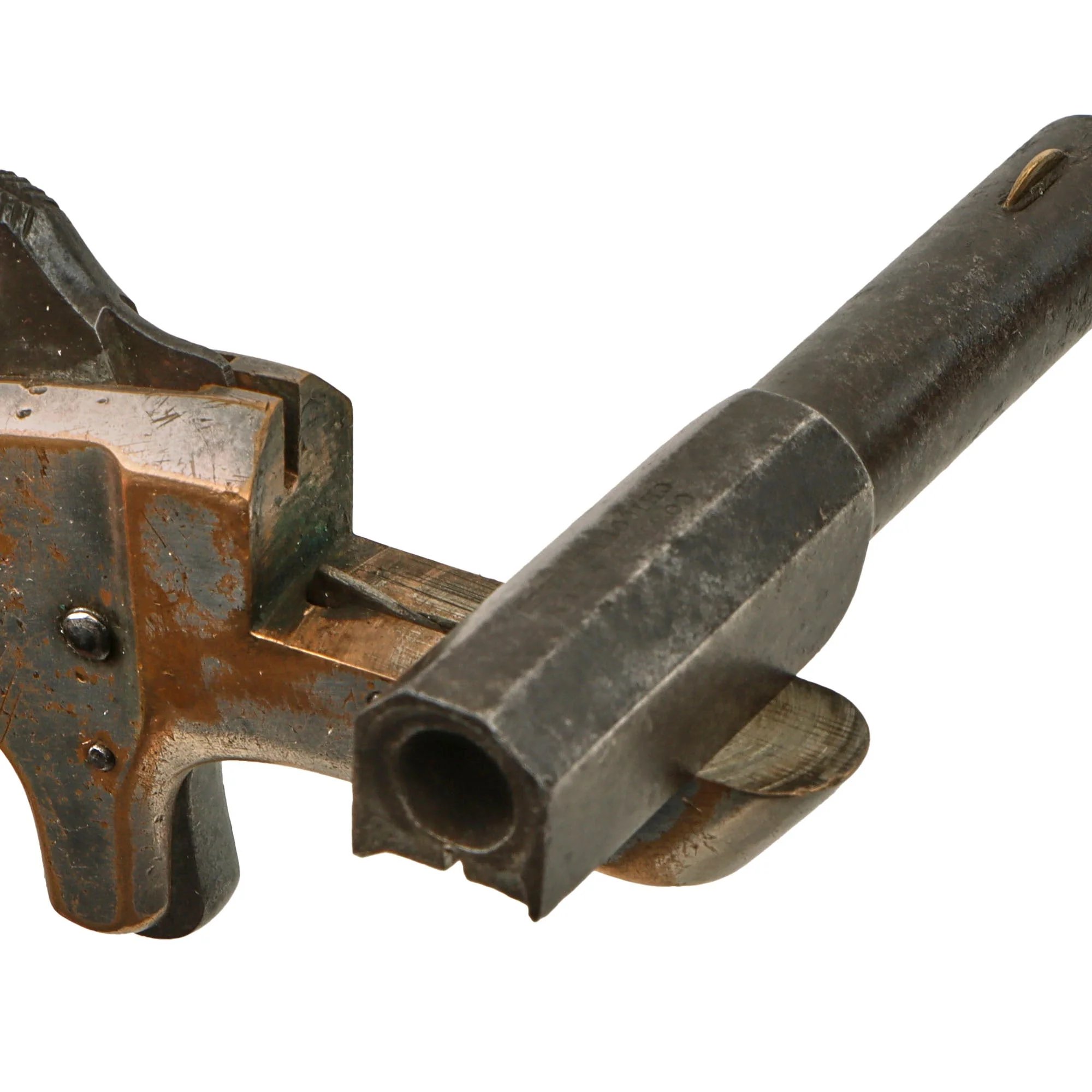 Original U.S. Cowles & Son .30cal. Rimfire Single Shot Derringer Pistol - Matching Serial 1821 — image 16